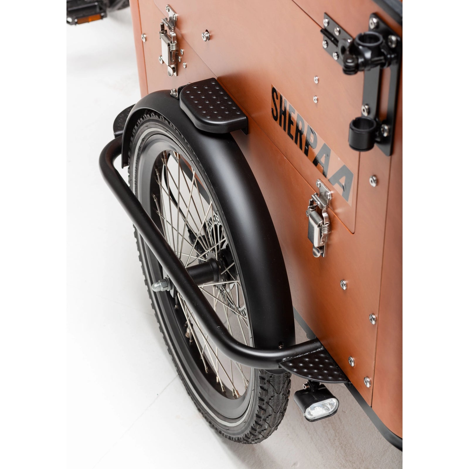 Sherpaa Cargo Elektrische Bakfiets – Bruin Zwart - AE-trading