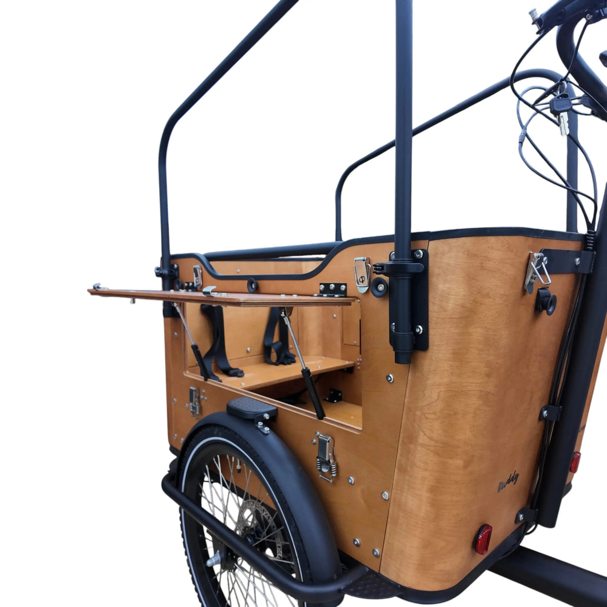 Sherpaa Cargo Elektrische Bakfiets – Bruin Zwart - AE-trading