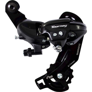 Shimano achter derailleur Tourney TY300 z/haak - AE-trading