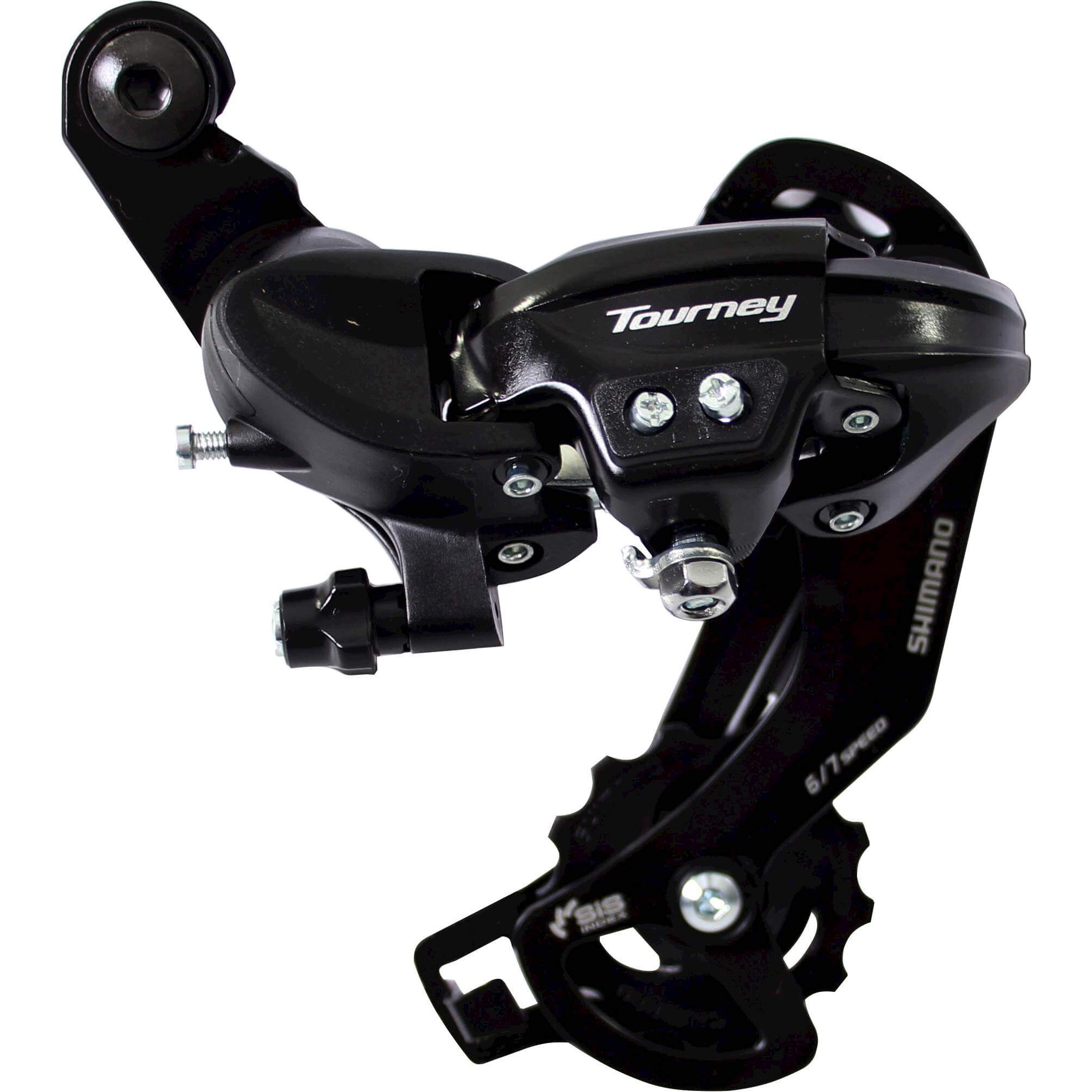 Shimano achter derailleur Tourney TY300 z/haak - AE-trading