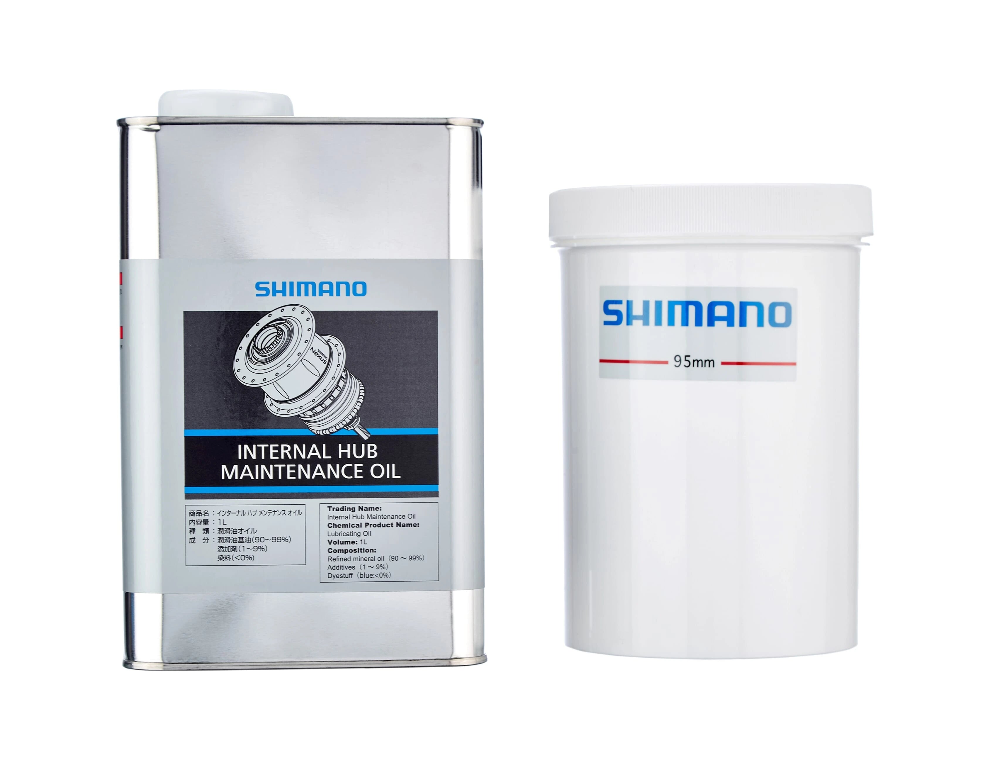 Shimano naaf olie en dompelvat blik 1L voor interne naaf - AE-trading