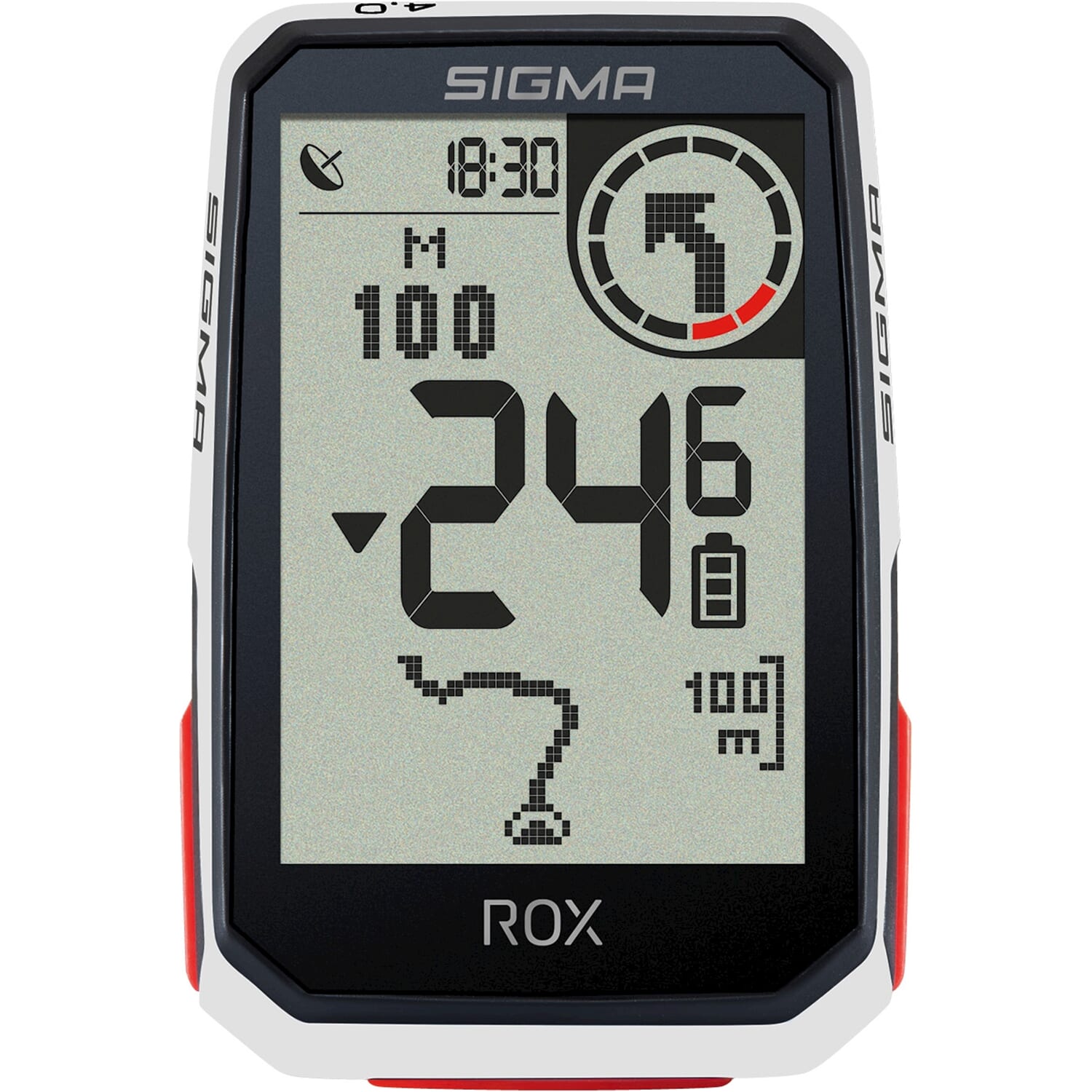 Sigma fietscomputer ROX 4.0 GPS White - AE-trading