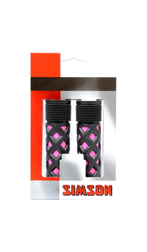 Simson handvatten kinder roze/zwart - AE-trading