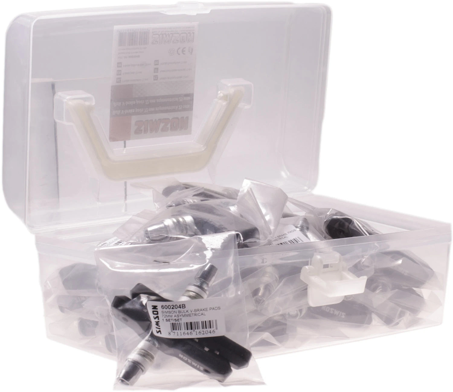 Simson remblok V-br 72mm doos (25) - AE-trading