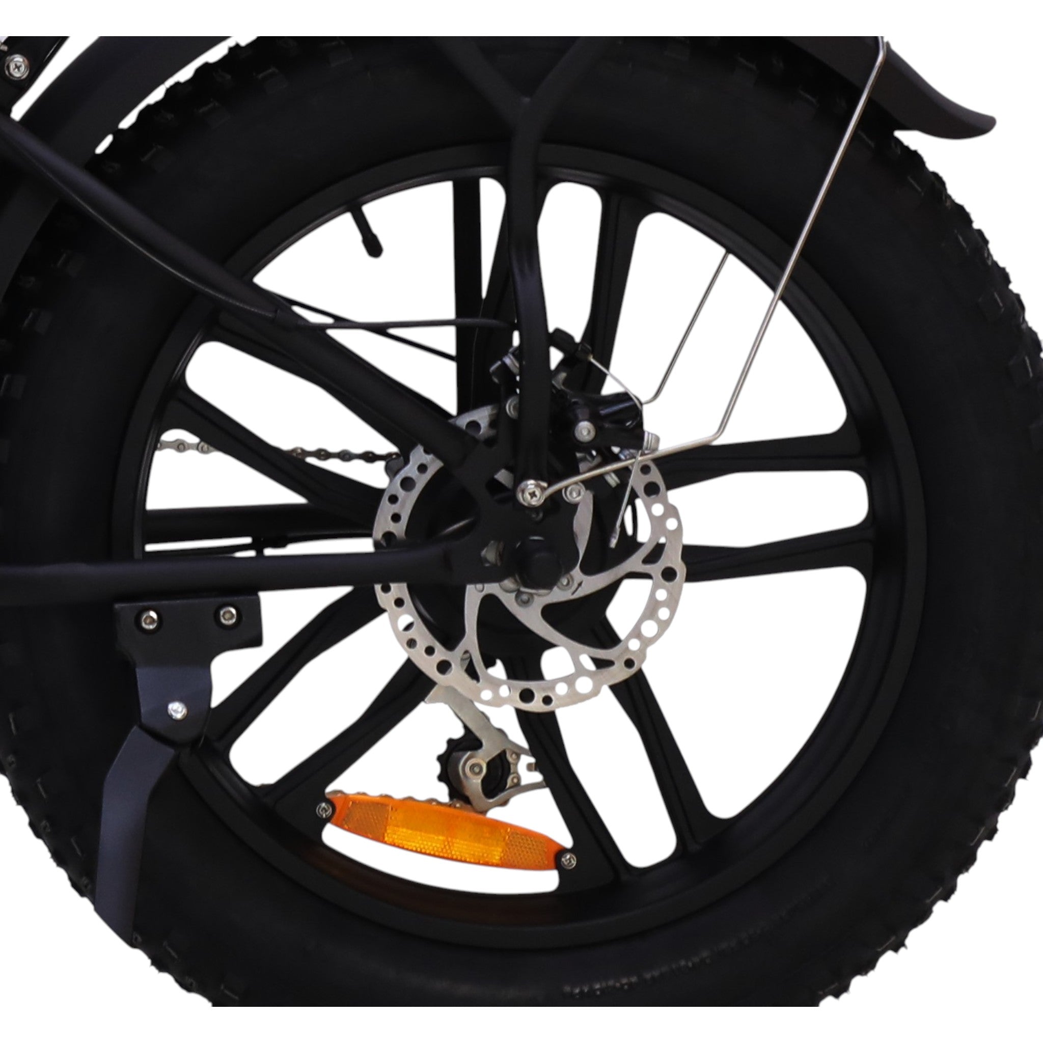 Skyjet Nitro Pro - Elektrische Vouwfiets - Mat Zwart - 20x4 inch - Accu 36V 10Ah - 250W Motor - Shimano 6 Versnellingen