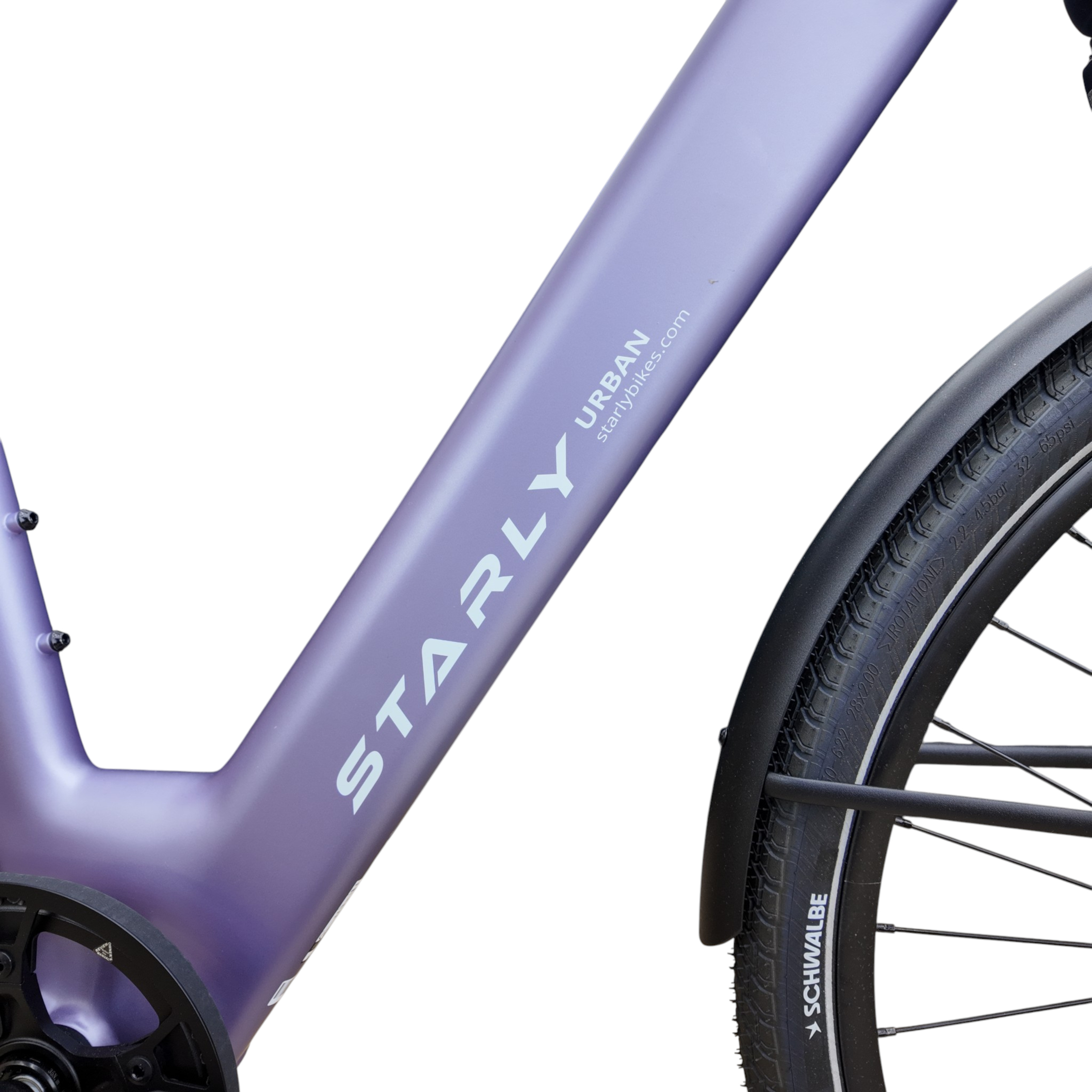 Starly Bikes Super Lite Elektrische Fiets - Raw Purple - 54cm - AE-trading