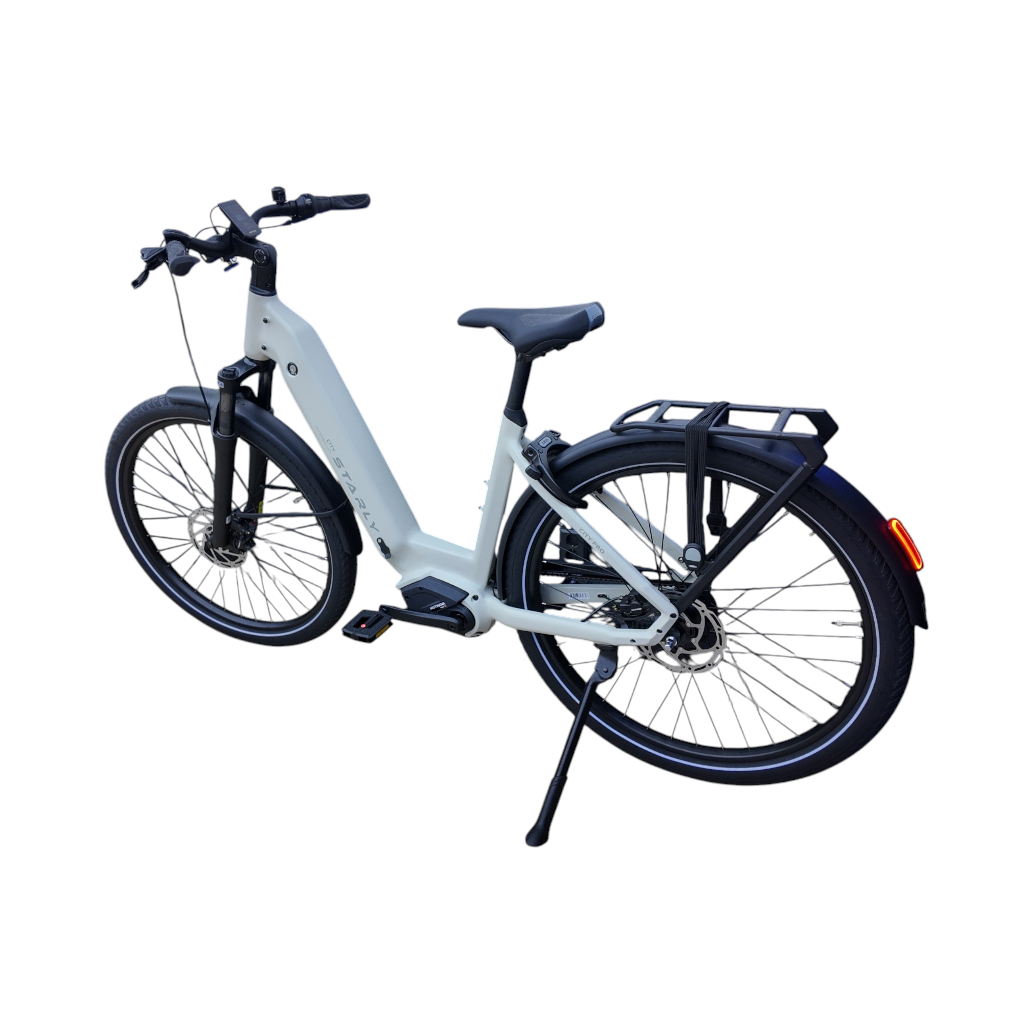 Starly City Pro Wave Gates Elektrische Fiets - Mountain Grey - 45cm - AE-trading
