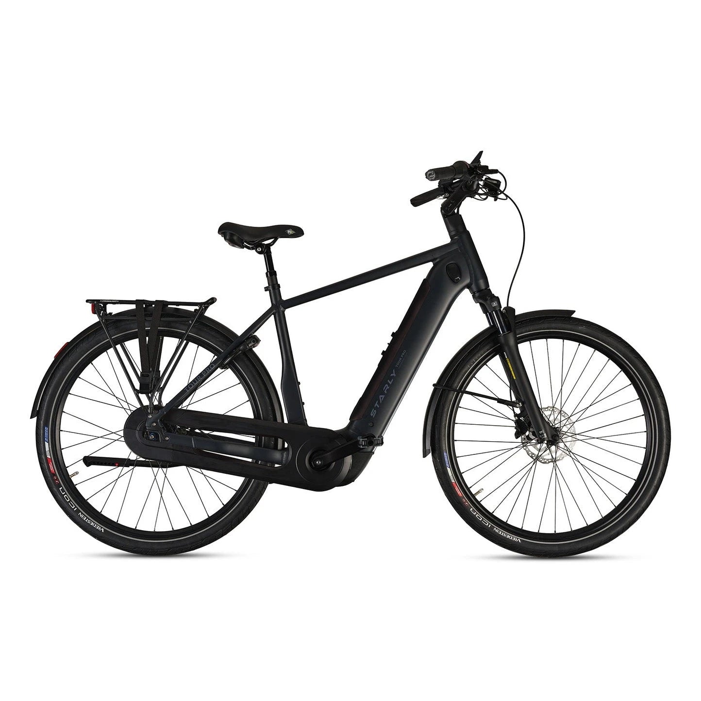 Starly Tour Pro Diamant - Carbon Black - 55cm - 540Wh - AE-trading