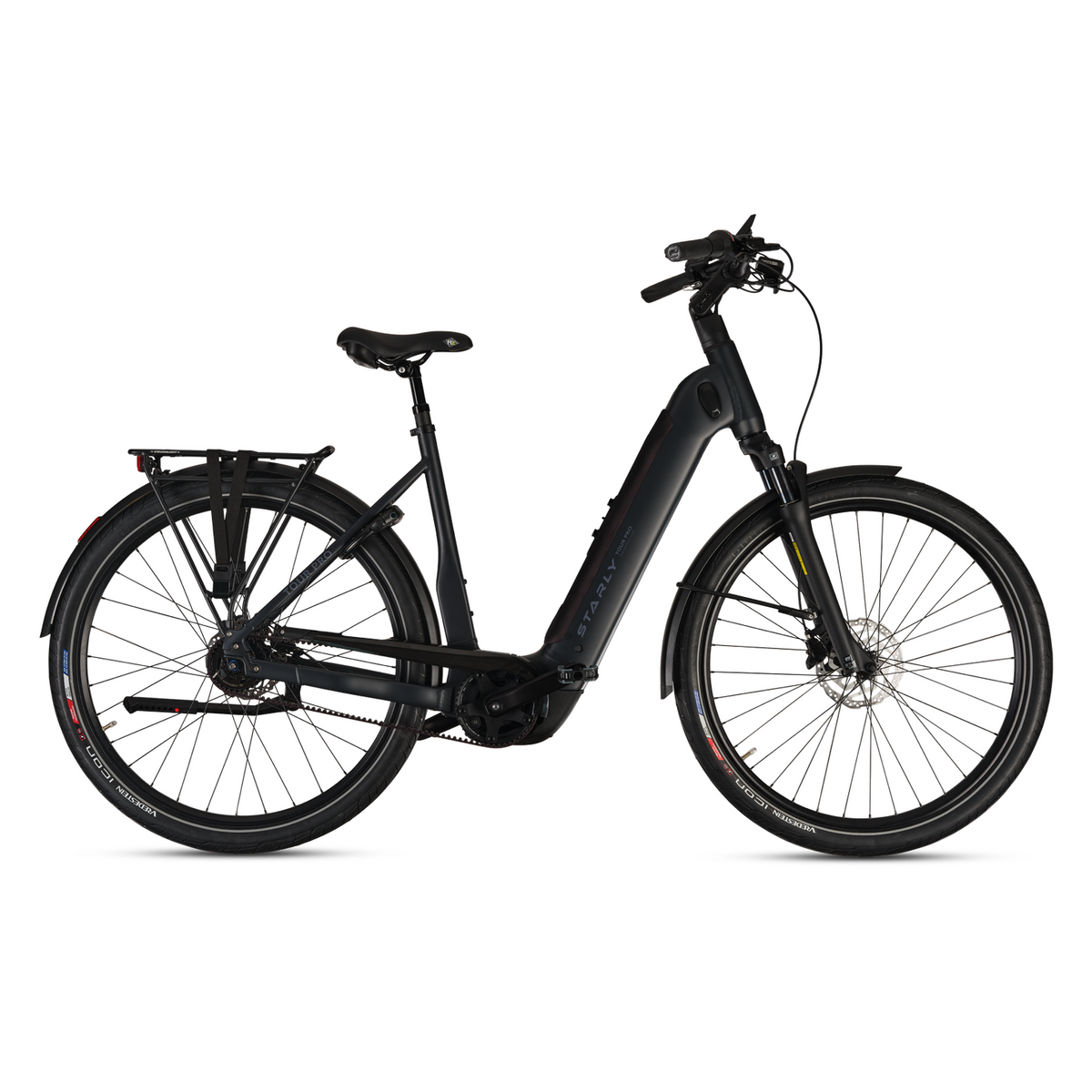 Starly Tour Pro Wave Elektrische Fiets - Carbon Black - 50cm - 600Wh - Enviolo 380 (Automaat) - AE-trading