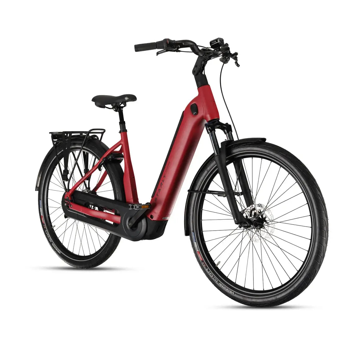Starly Tour Pro Wave Elektrische Fiets - Ruby Red - 55cm - 600Wh - AE-trading