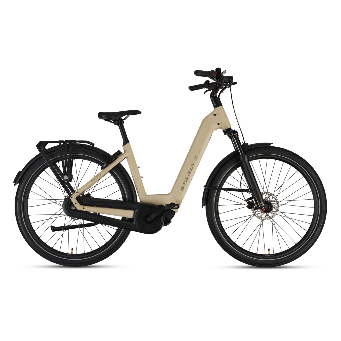 Starly city Pro Wave met Kettingkast Elektrische Fiets - Mountain Grey - 45cm - AE-trading