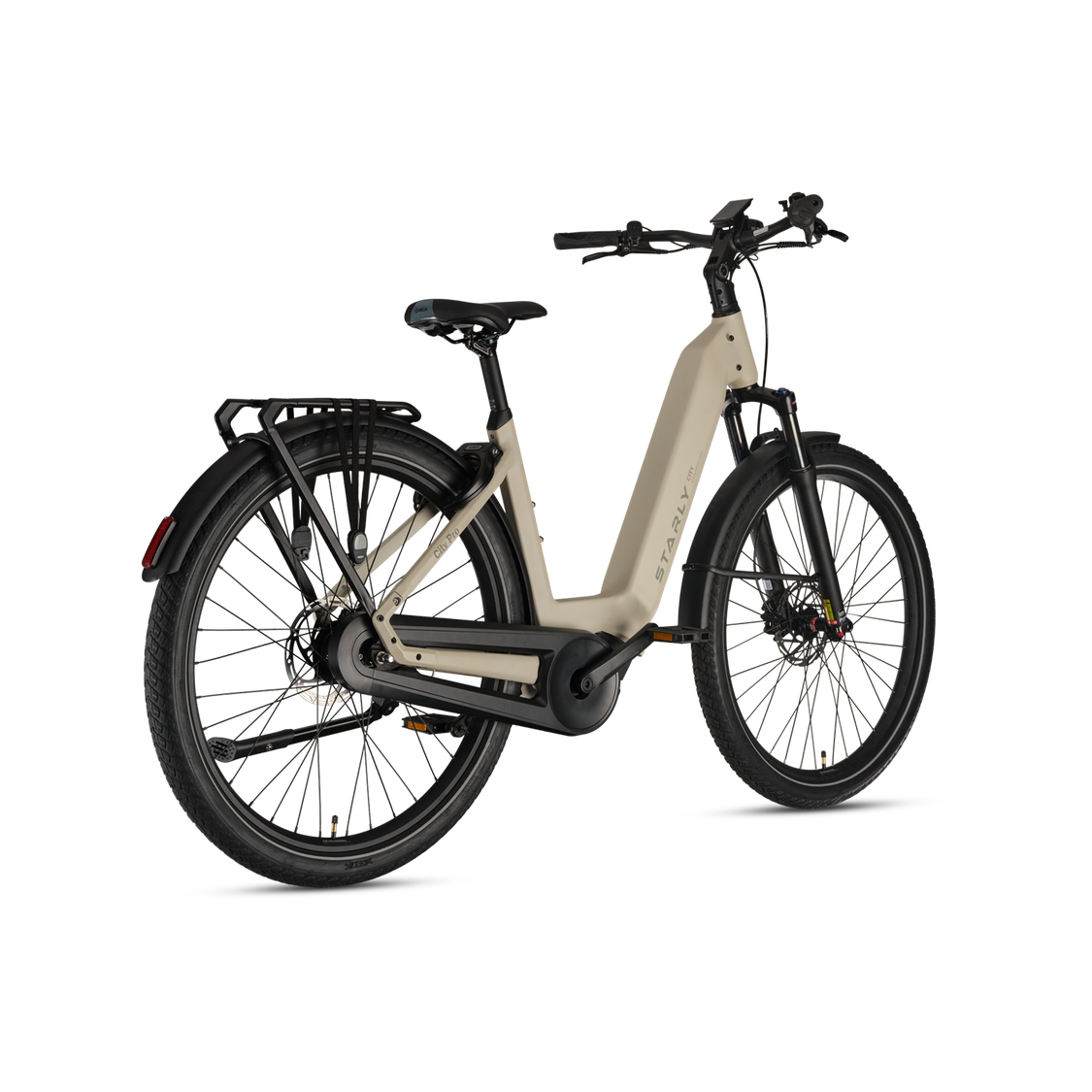 Starly city Pro Wave met Kettingkast Elektrische Fiets - Mountain Grey - 45cm - AE-trading
