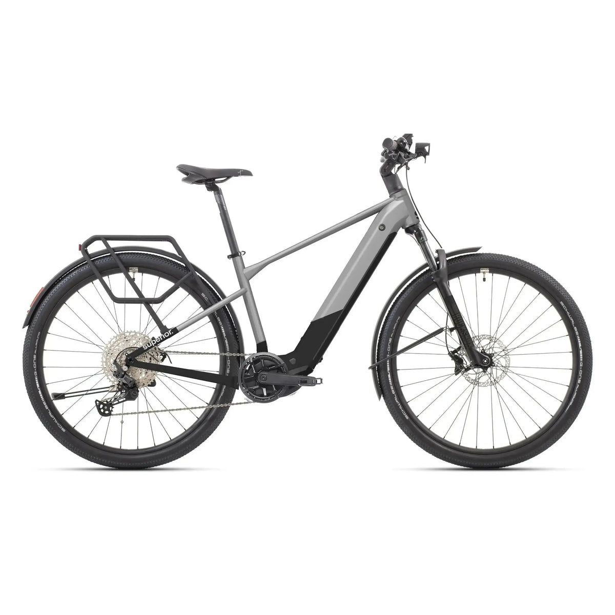 Superior eBlox 6.5 - Matte Dark Chrome / Black - 48cm - Hoge Instap - AE-trading