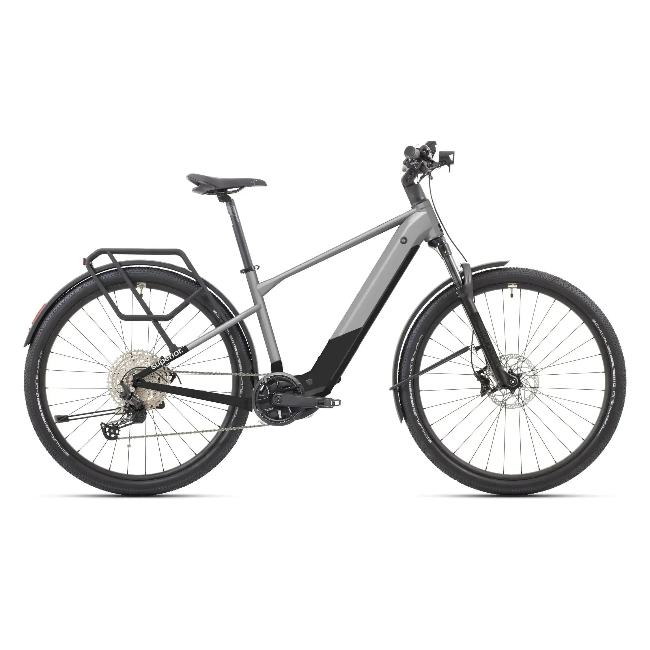 Superior eBlox 6.5 - Matte Dark Chrome / Black - 48cm - Hoge Instap - AE-trading