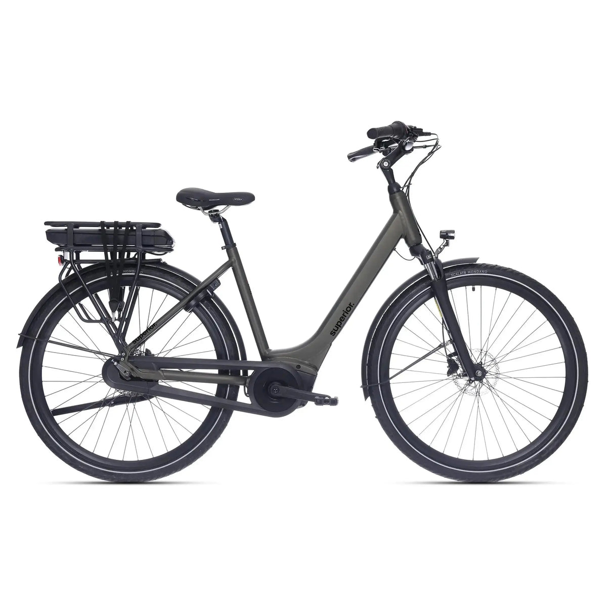 Superior eMove 6.3 - Matte Dark Green - 50cm - Lage Instap - AE-trading