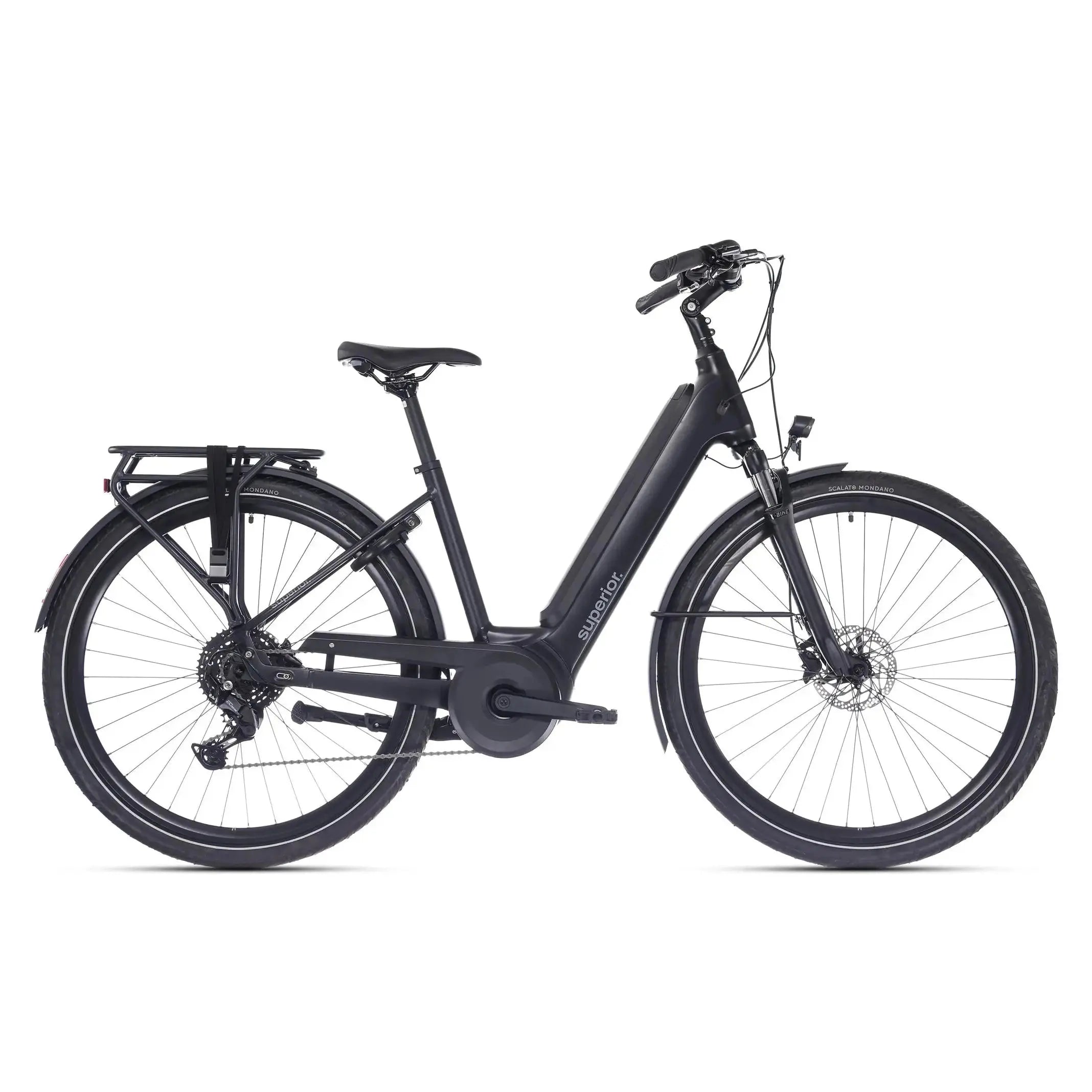 Superior eWay 6.4 - Matte Black - 54cm - Lage Instap - AE-trading