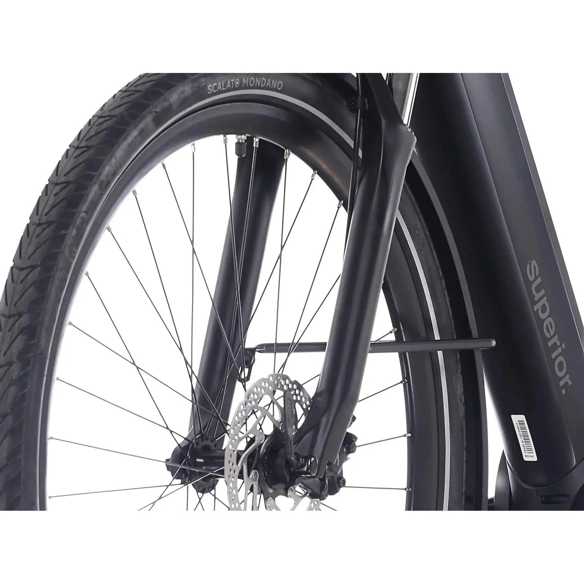 Superior eWay 6.4 - Matte Black - 54cm - Lage Instap - AE-trading
