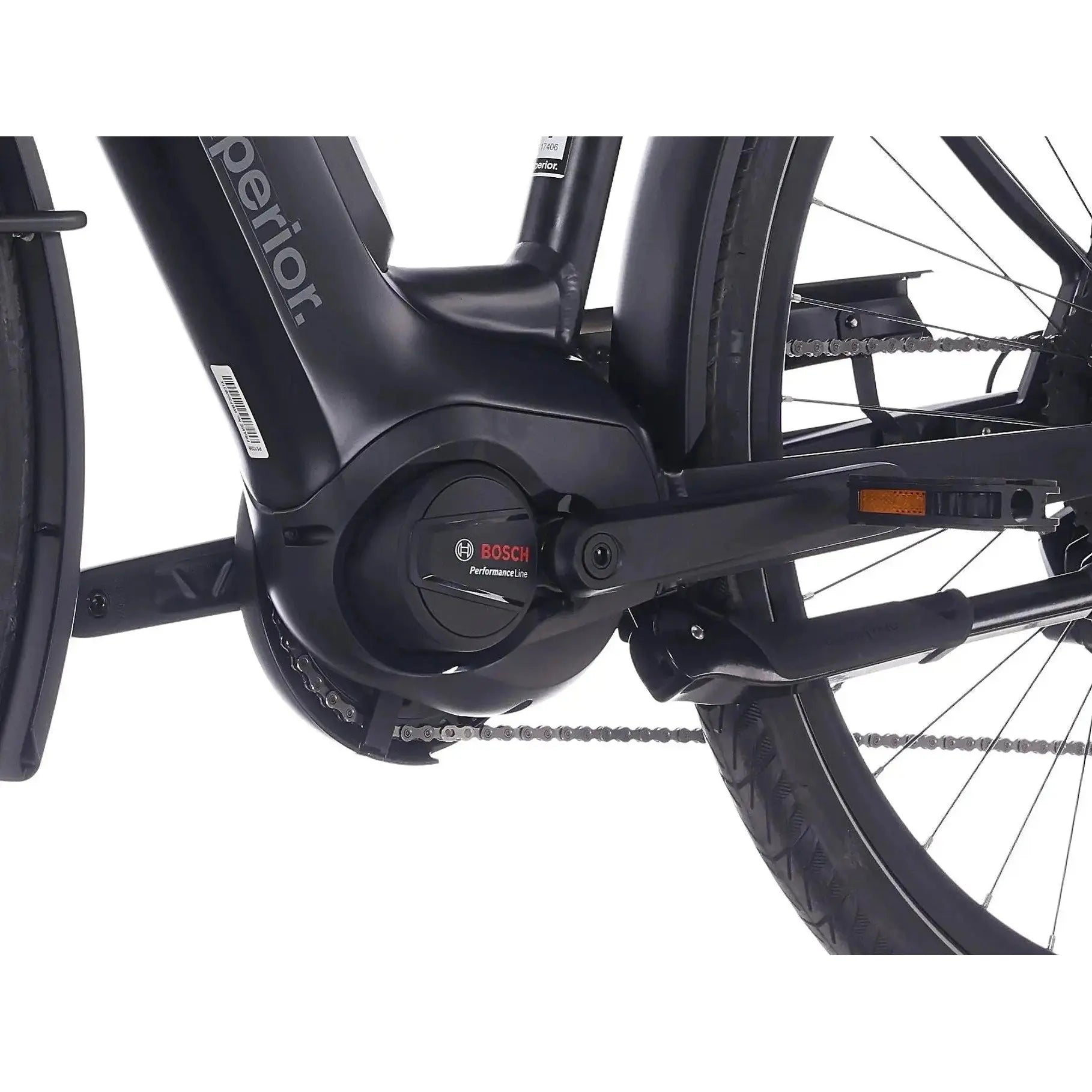 Superior eWay 6.4 - Matte Black - 54cm - Lage Instap - AE-trading