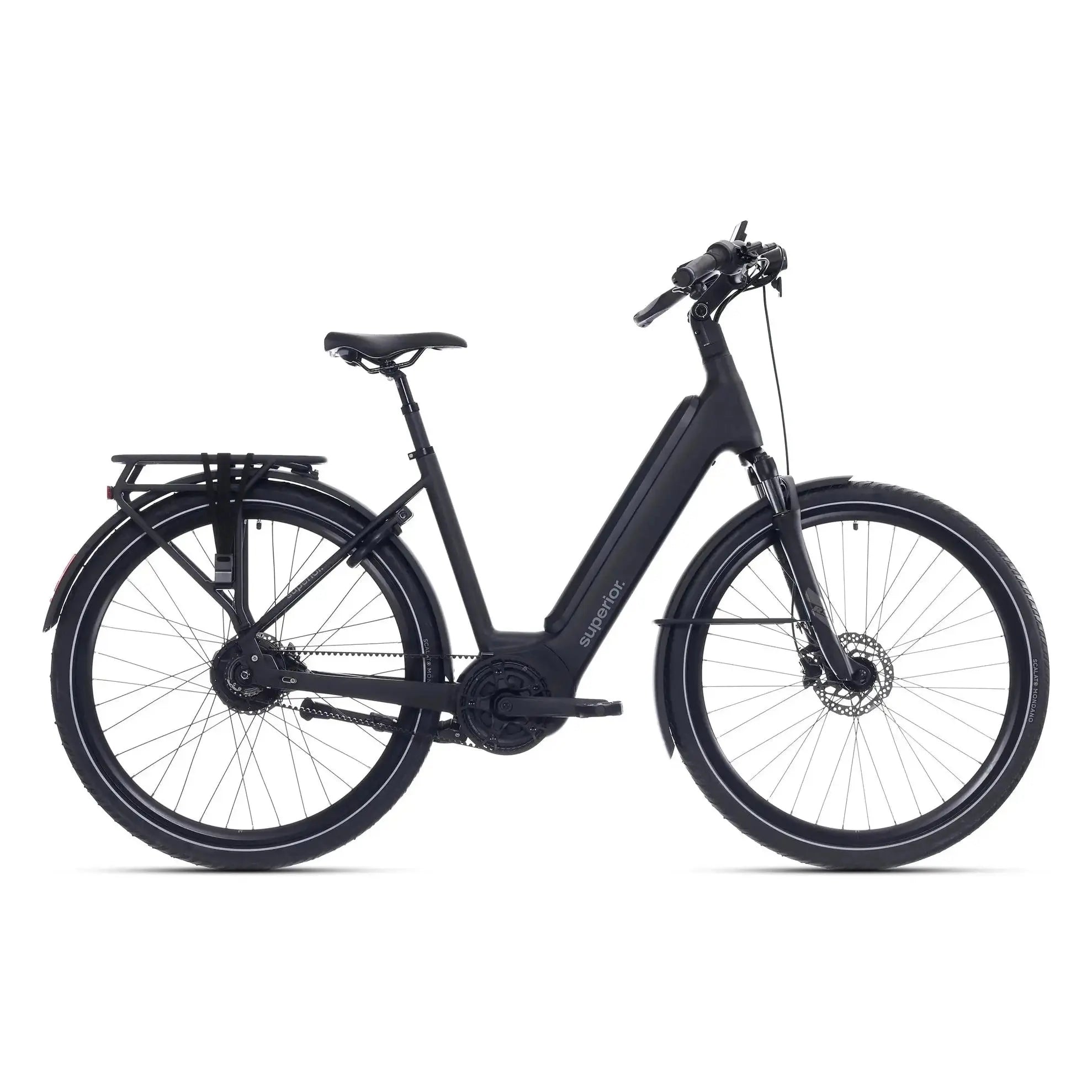 Superior eWay 6.7 - Matte Black - 54cm - Lage Instap - AE-trading