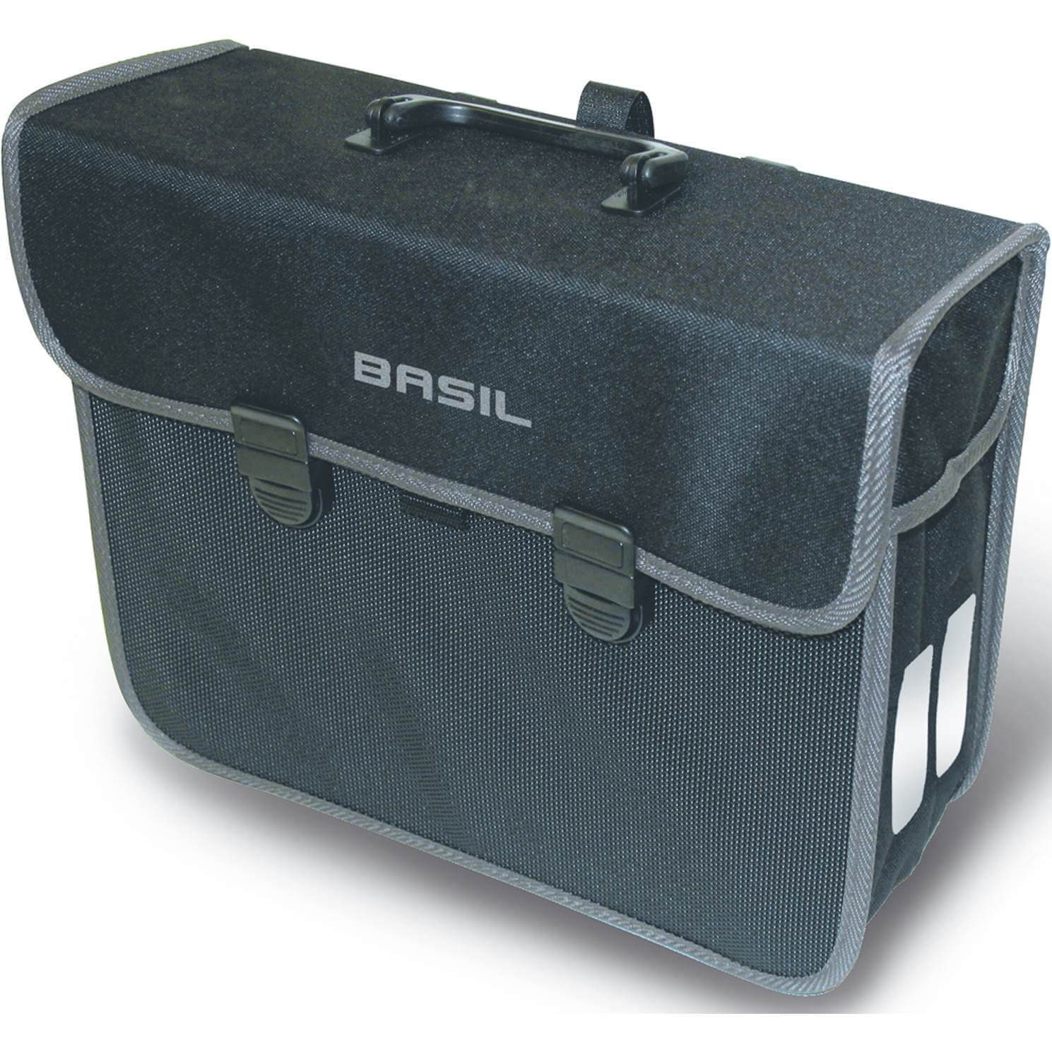 Basil fietstas enkel Malaga zwart 13L AE-trading