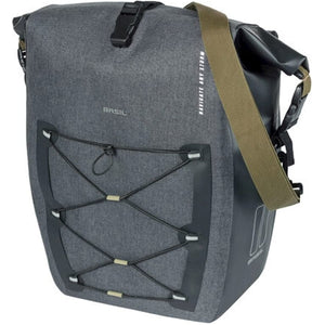 Basil fietstas enkel Navigator Storm MIK Side L zwart 25-31 - AE-trading