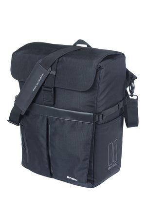 Basil schoudertas Move MIK Hooks zwart 15L - AE-trading
