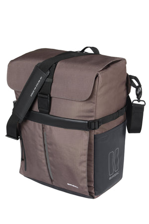 Basil schoudertas Move MIK Hooks bruin 15L - AE-trading