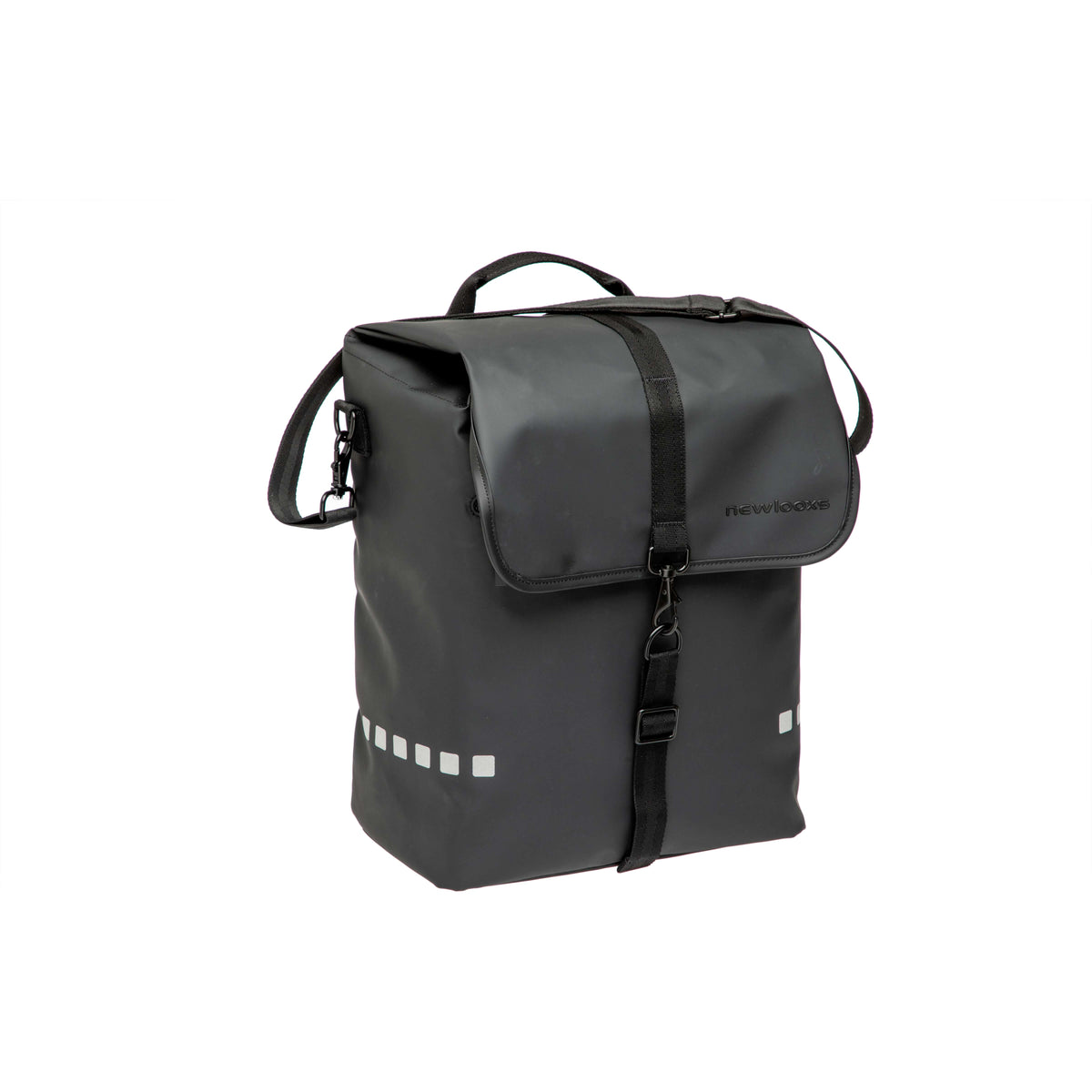New looxs fietstas enkel Odense black 17,5L - AE-trading
