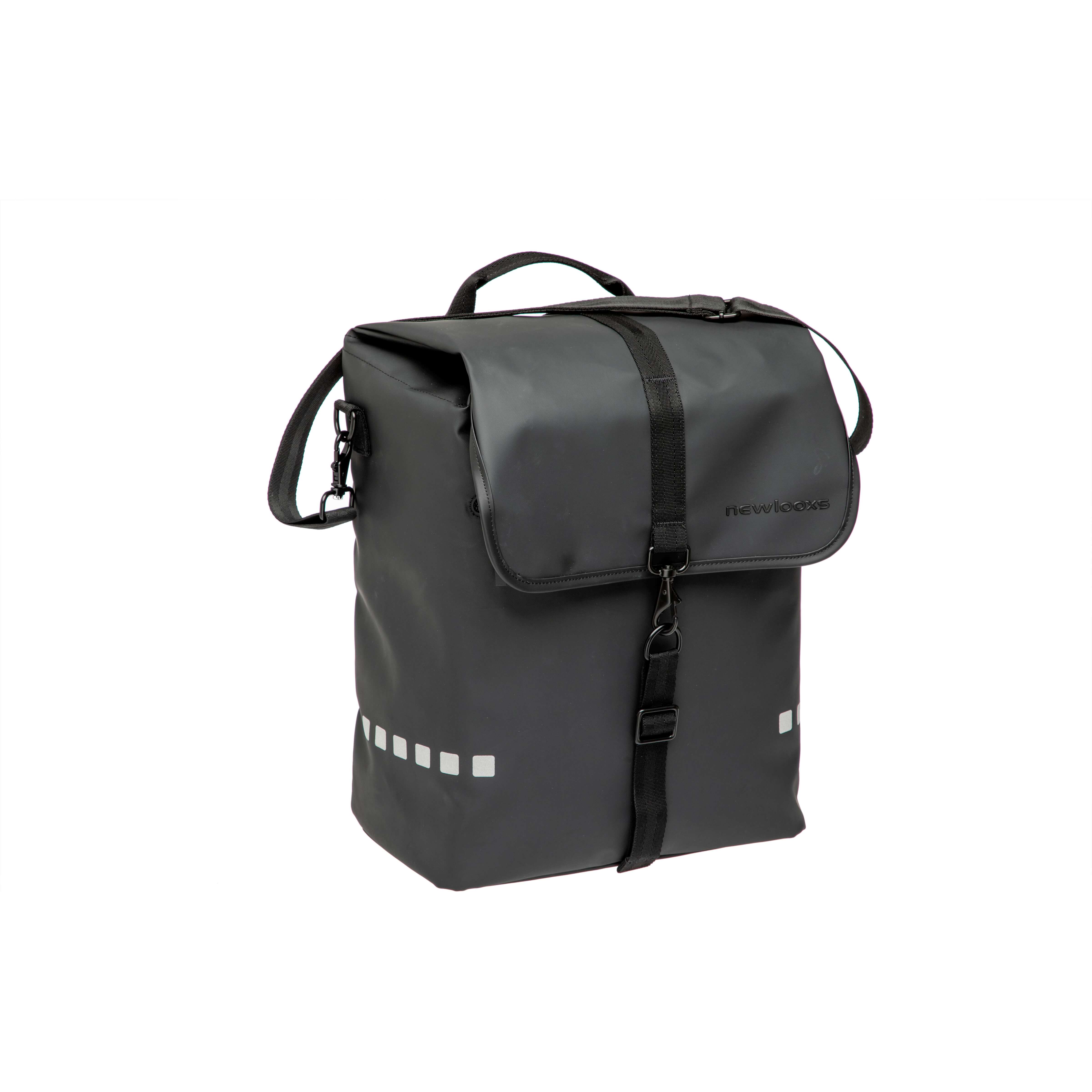 New looxs fietstas enkel Odense black 17,5L AE-trading