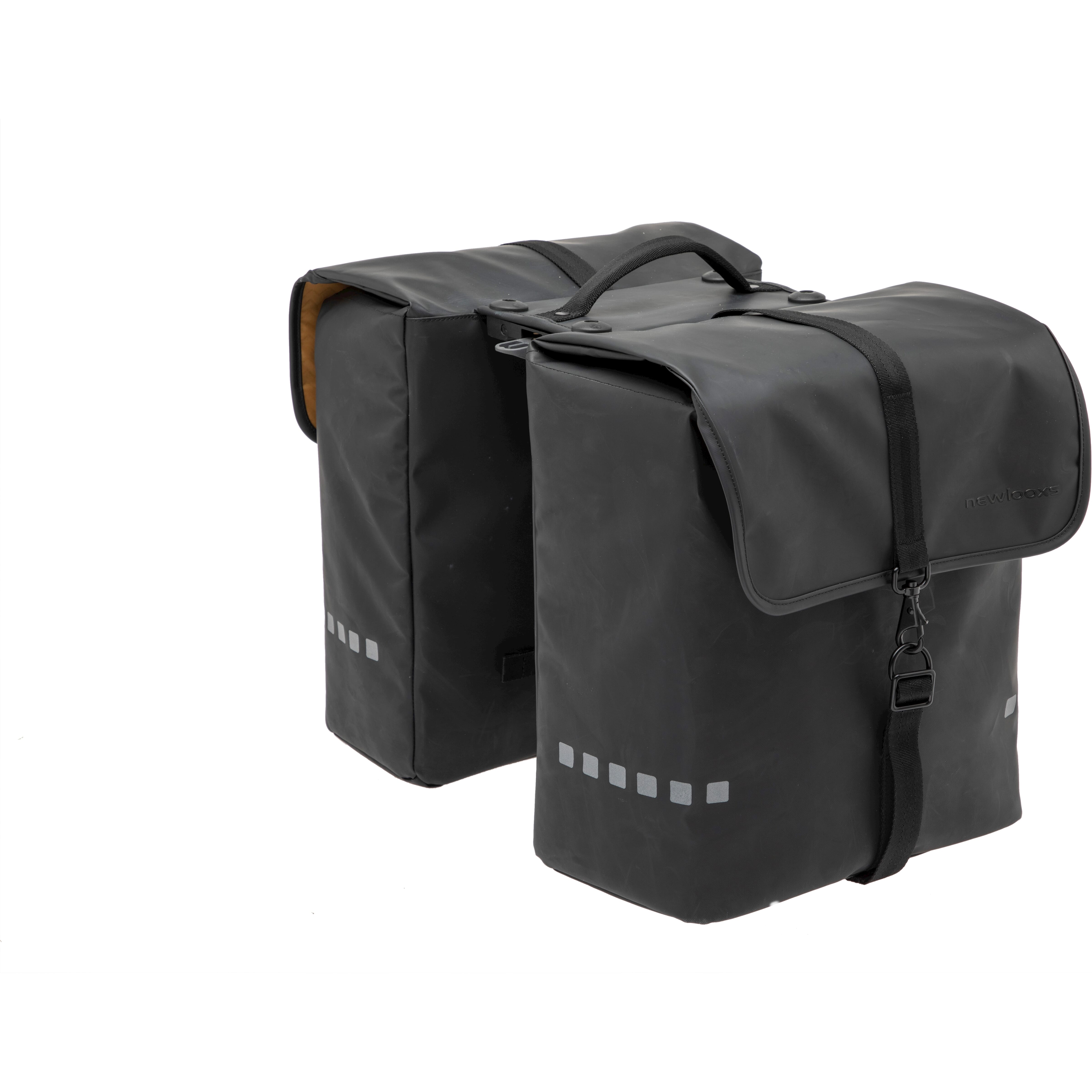 New Looxs fietstas dubbel Odense black Racktime 39L - AE-trading