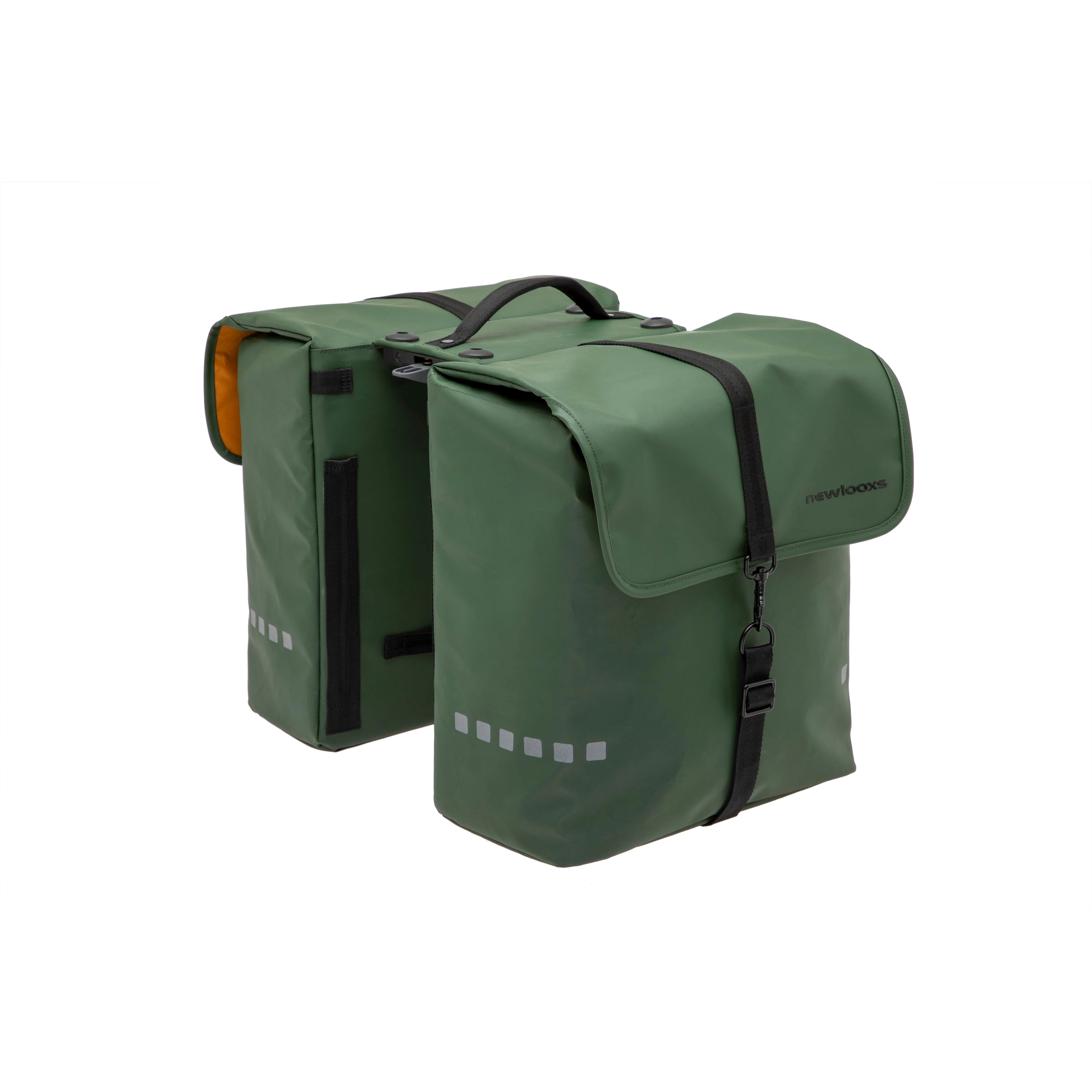 New Looxs fietstas dubbel Odense green Racktime 39L - AE-trading