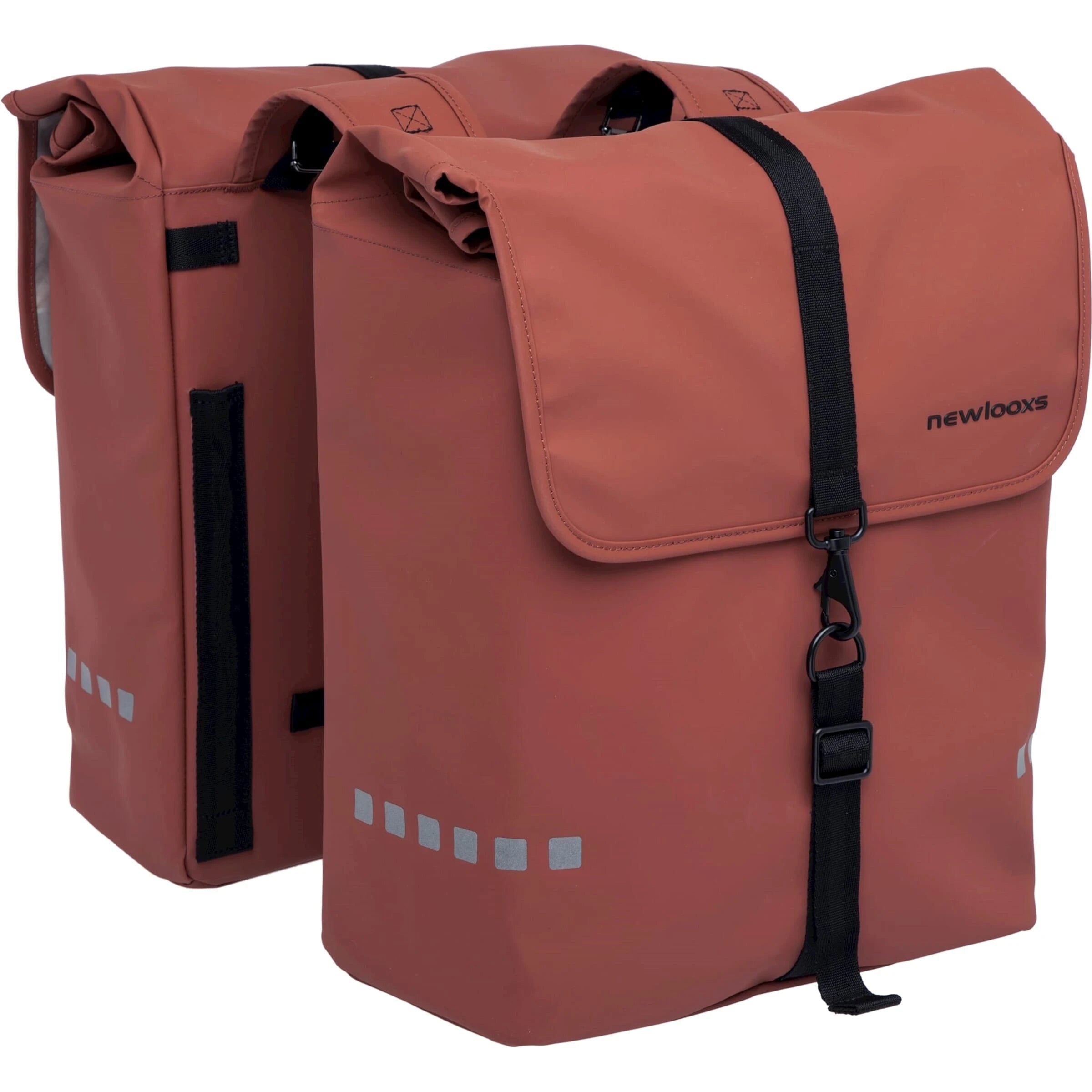 New Looxs fietstas dubbel Odense rust 39L - AE-trading