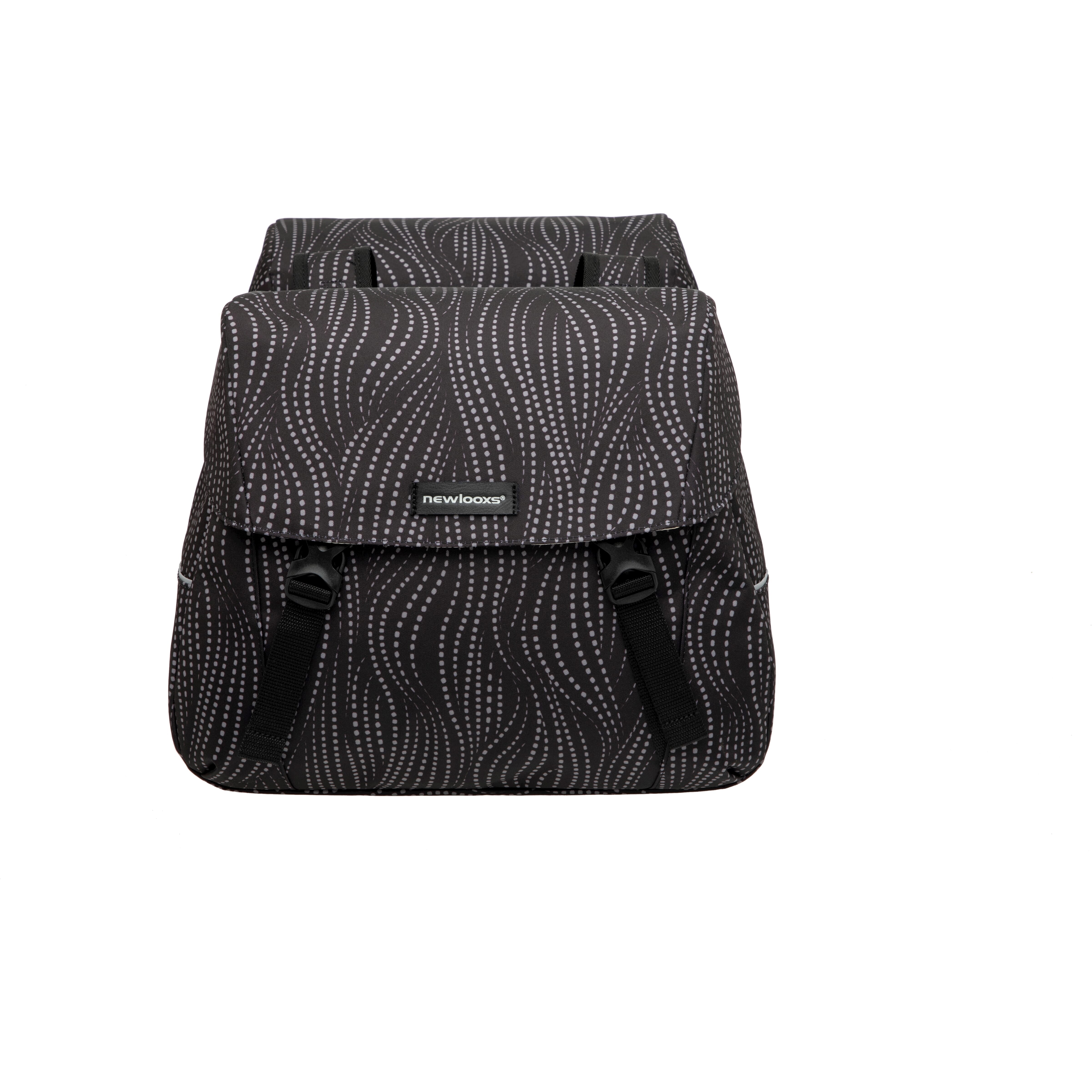 New Looxs fietstas dubbel Joli Alma black 37L - AE-trading