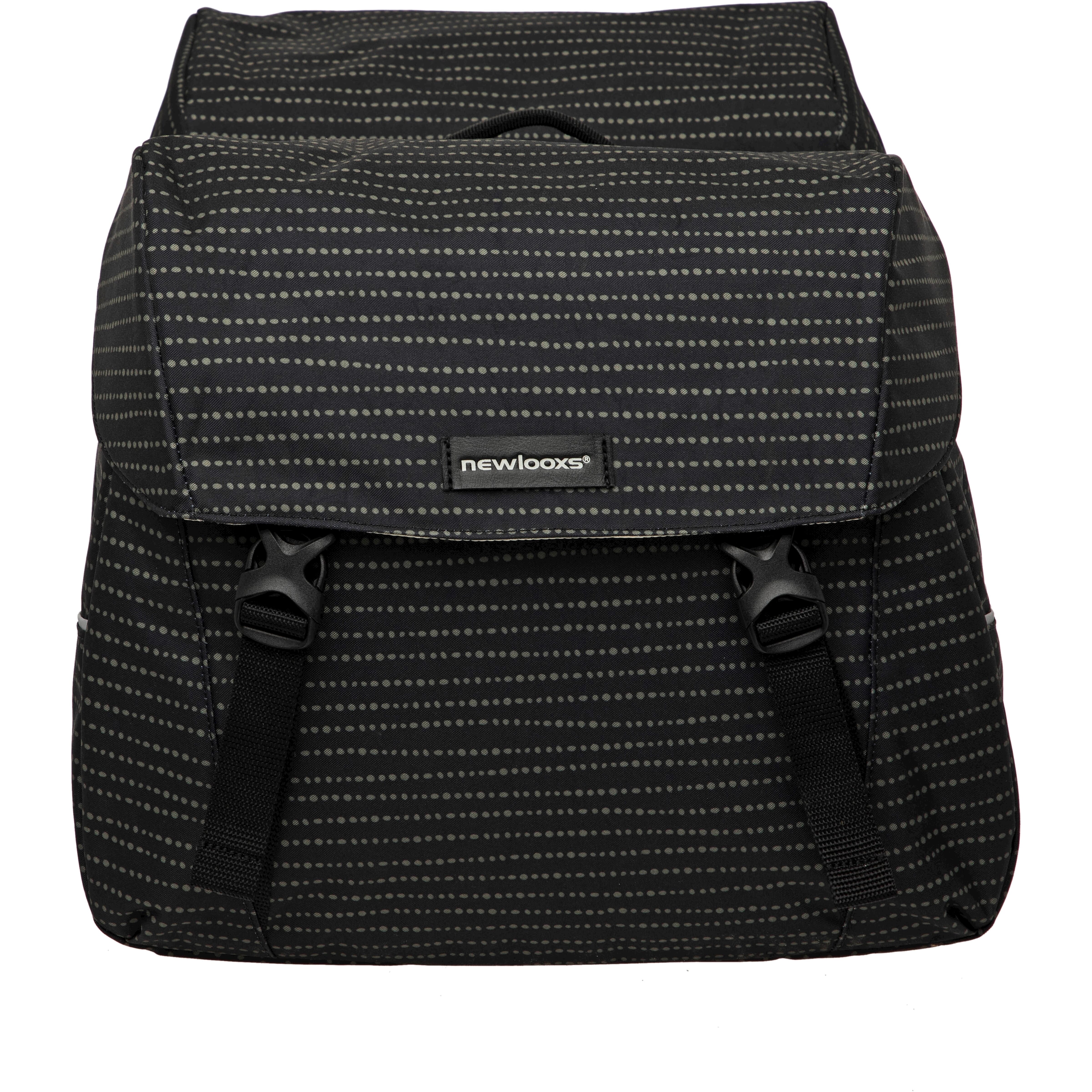 New Looxs fietstas dubbel Joli nomi black MIK 37L - AE-trading