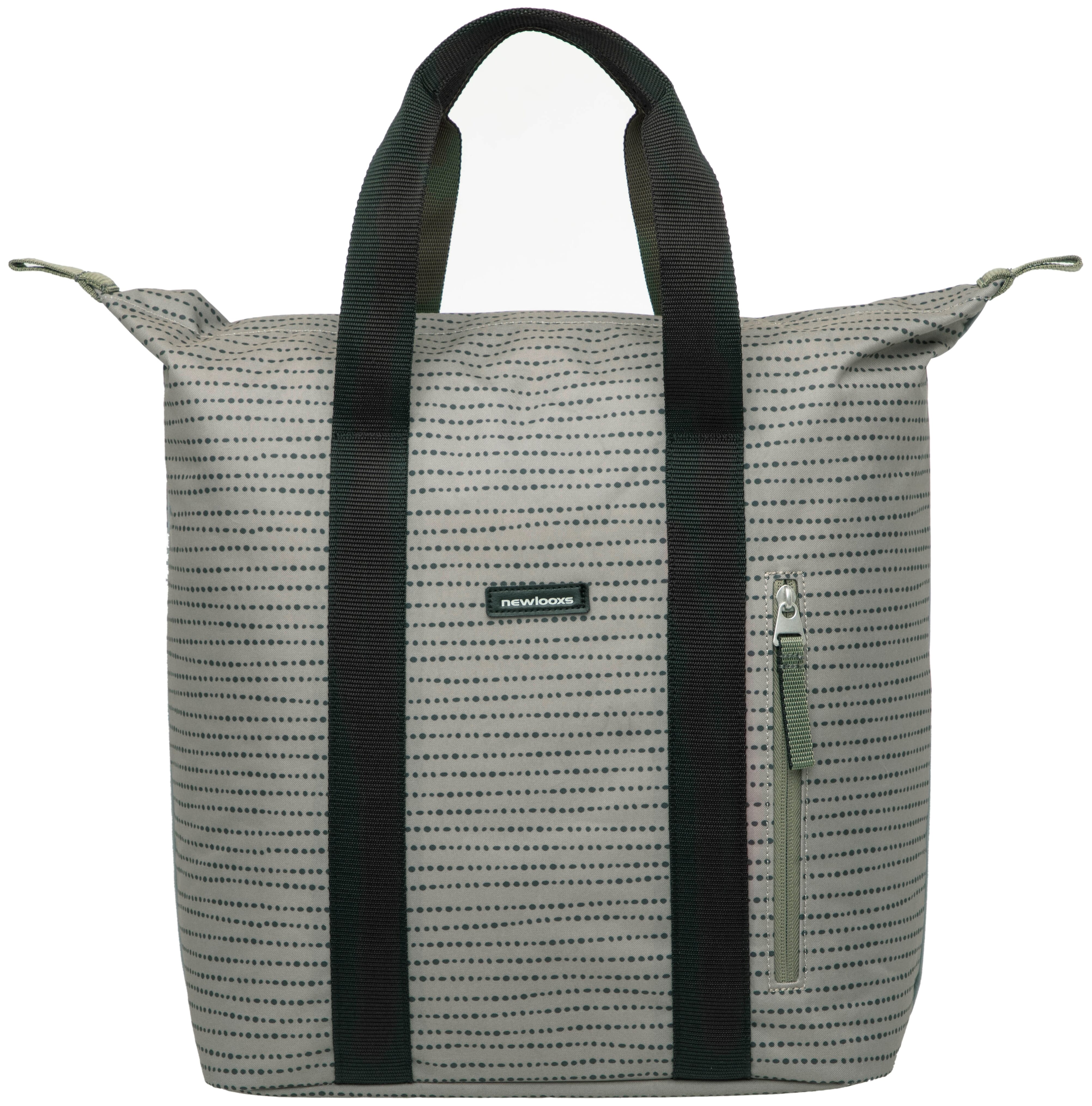 New Looxs fietstas enkel Shopper Kota nomi grey 24L - AE-trading