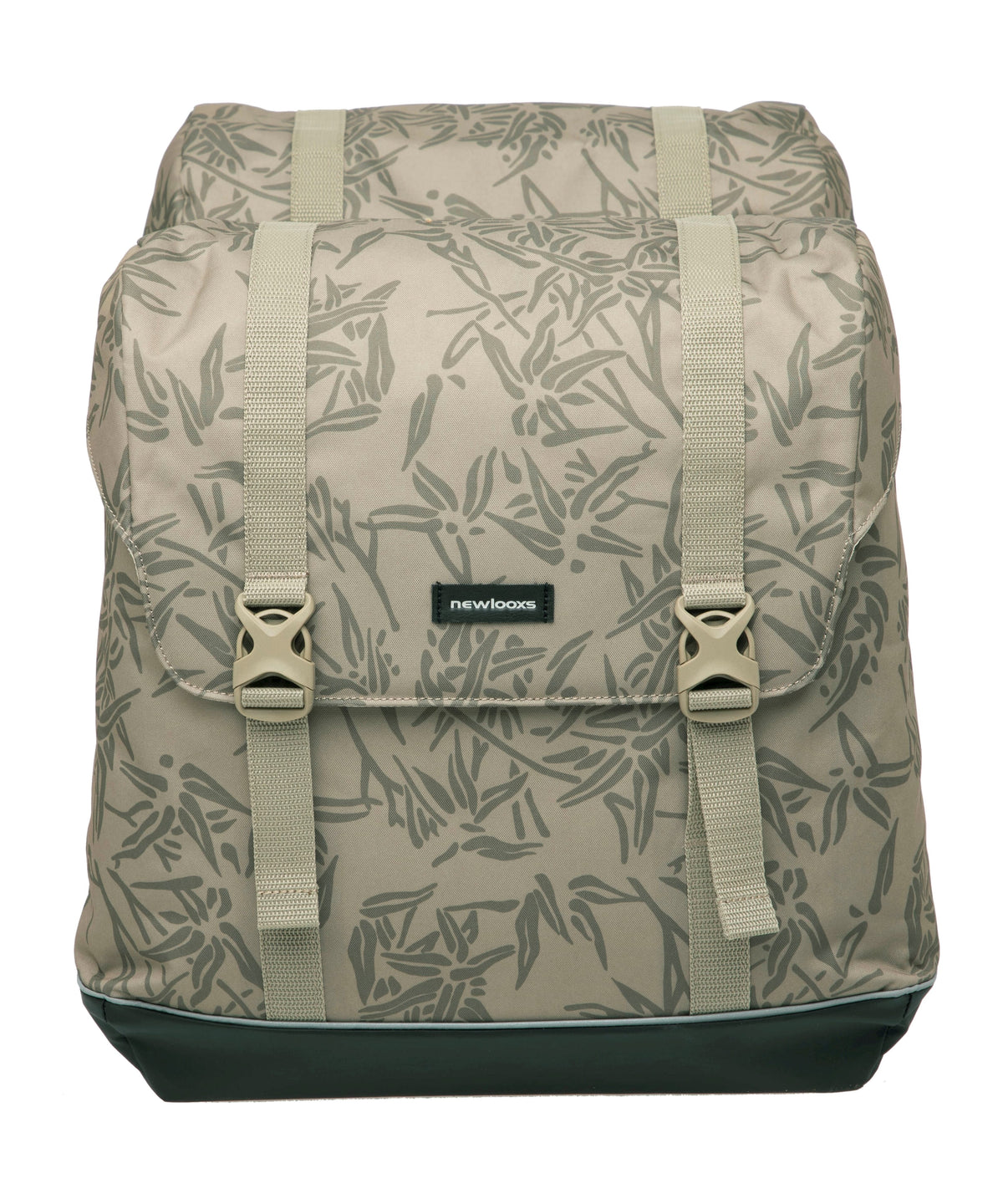 New Looxs fietstas dubbel Alba bamboo sand 42L - AE-trading