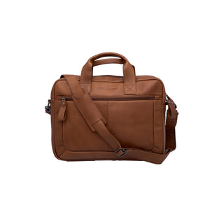 New Looxs laptoptas Luko leer cognac 7.5L 15 inch - AE-trading