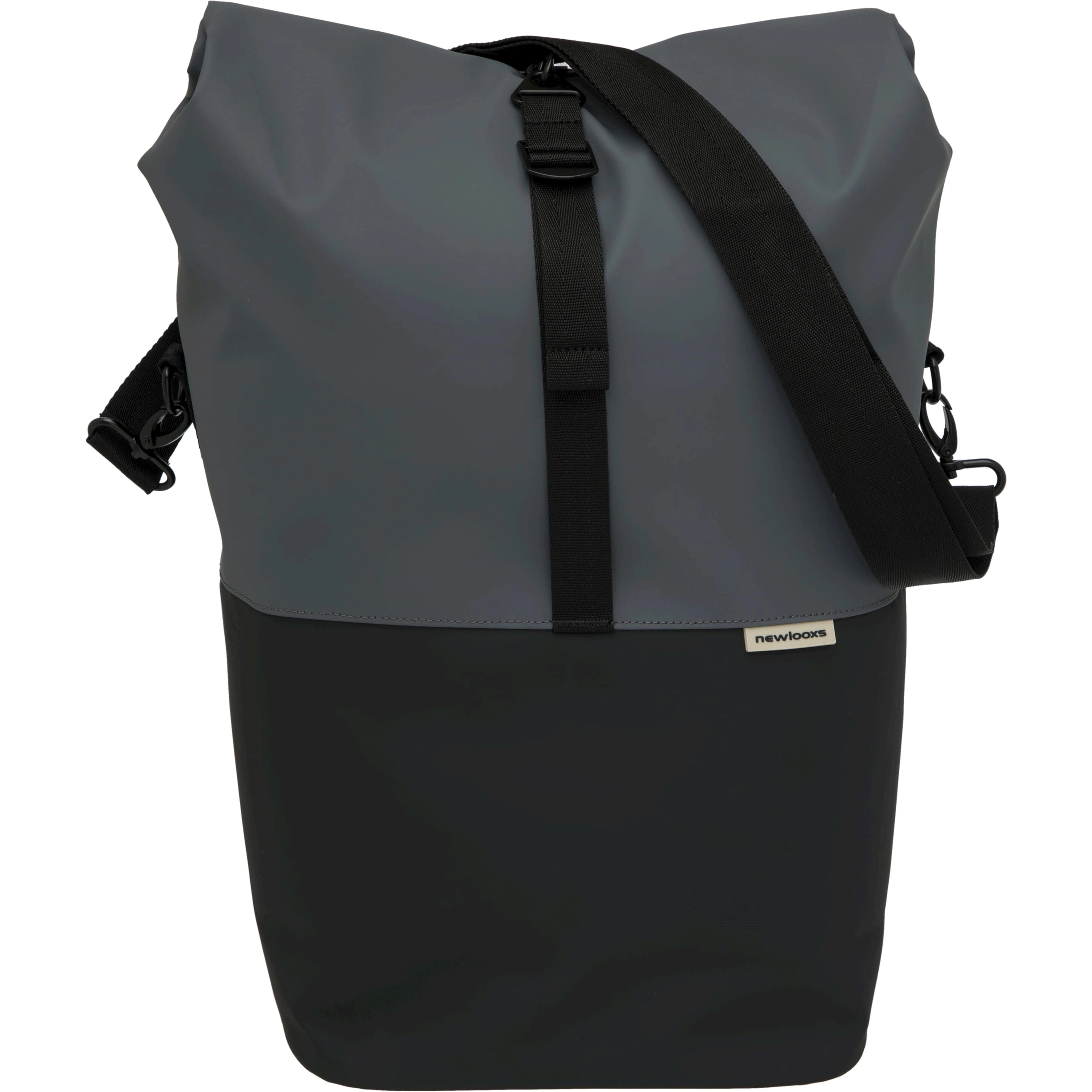 New Looxs fietstas enkel Nyborg donkergrijs/zwart 17L - AE-trading