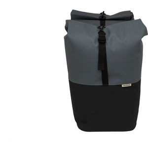 New Looxs fietstas dubbel Nyborg donkergrijs/zwart MIK 34L - AE-trading