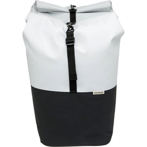 New Looxs fietstas dubbel Nyborg lichtgrijs/zwart MIK 34L - AE-trading