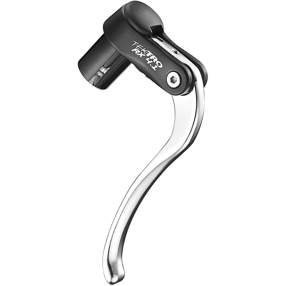 Tektro remgreep set RX4.1 triathlon (in stuur) zilver/zwart - AE-trading