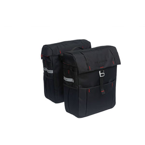 New Looxs fietstas dubbel Vigo black Racktime 37L - AE-trading