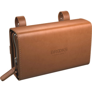 Brooks zadeltas D-Shaped 1L honey - AE-trading