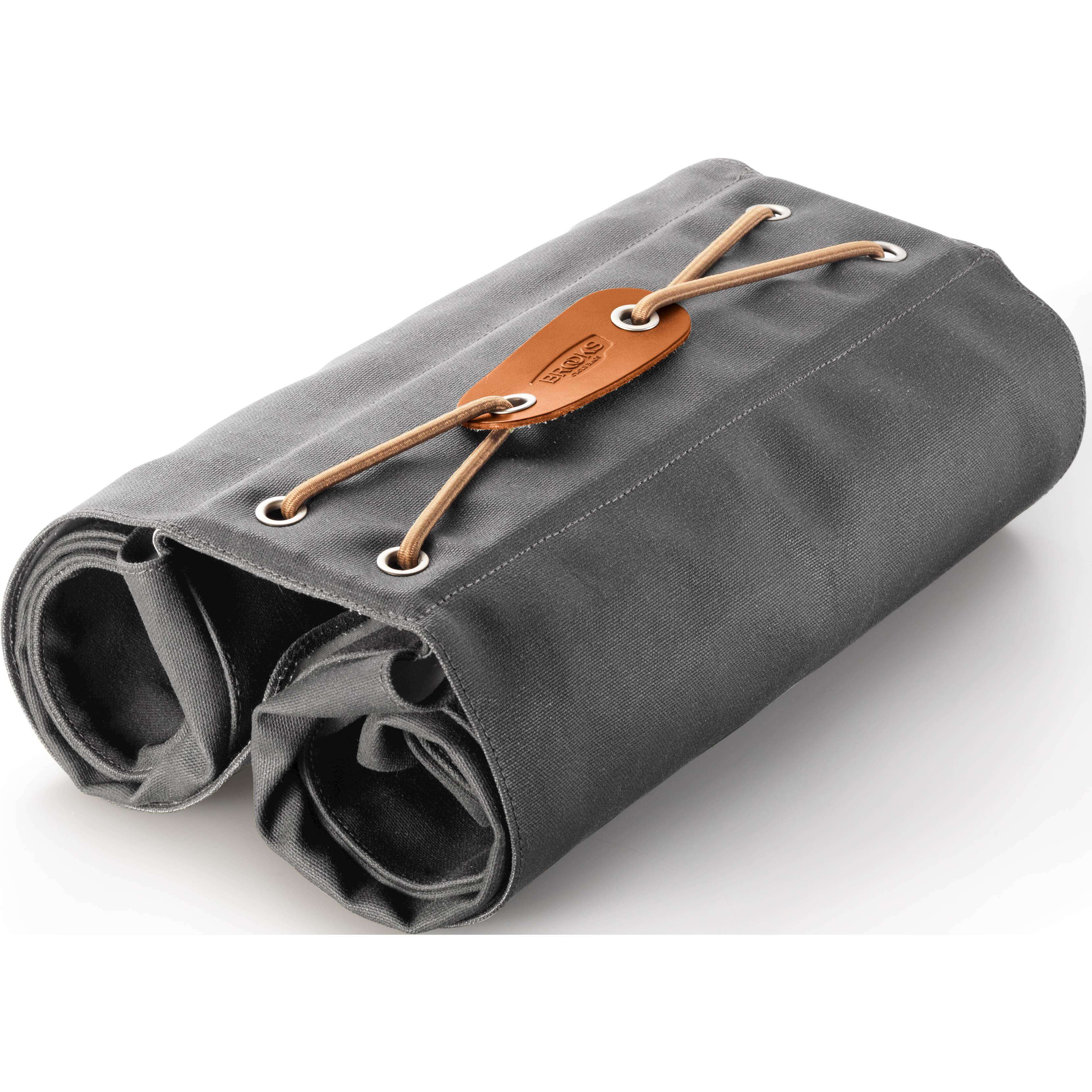 Brooks fietstas dubbel Brick Lane Panniers Grey 30L - AE-trading