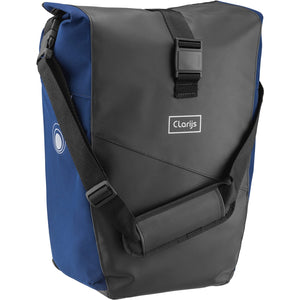 Clarijs fietstas solobag 24L zwart-blauw - AE-trading