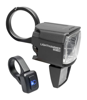 Trelock koplamp Lighthammer LS 930-HB E-b 12v DC 130 lux - AE-trading