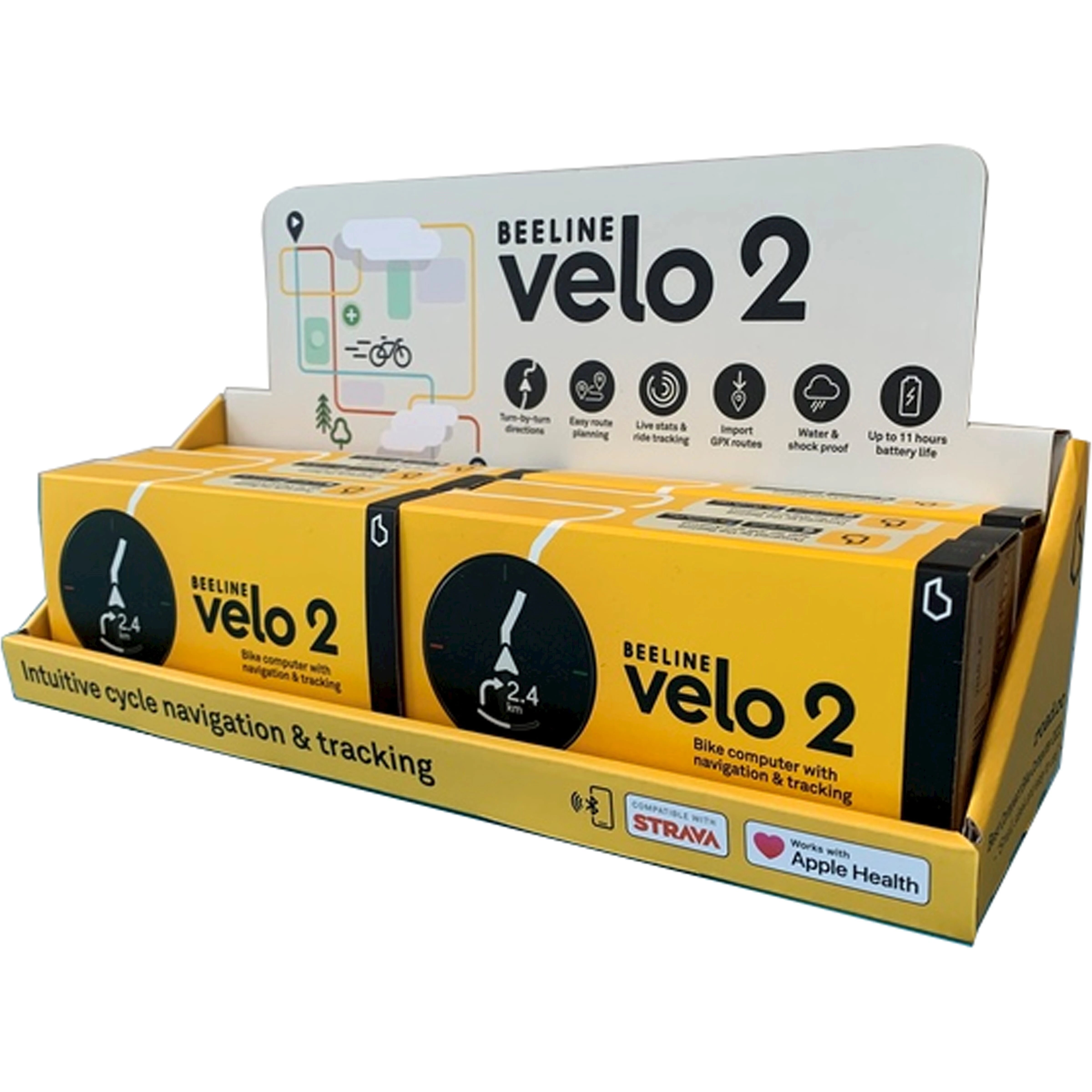 Beeline Velo 2 GPS toonbankdisplay (excl. producten) - AE-trading