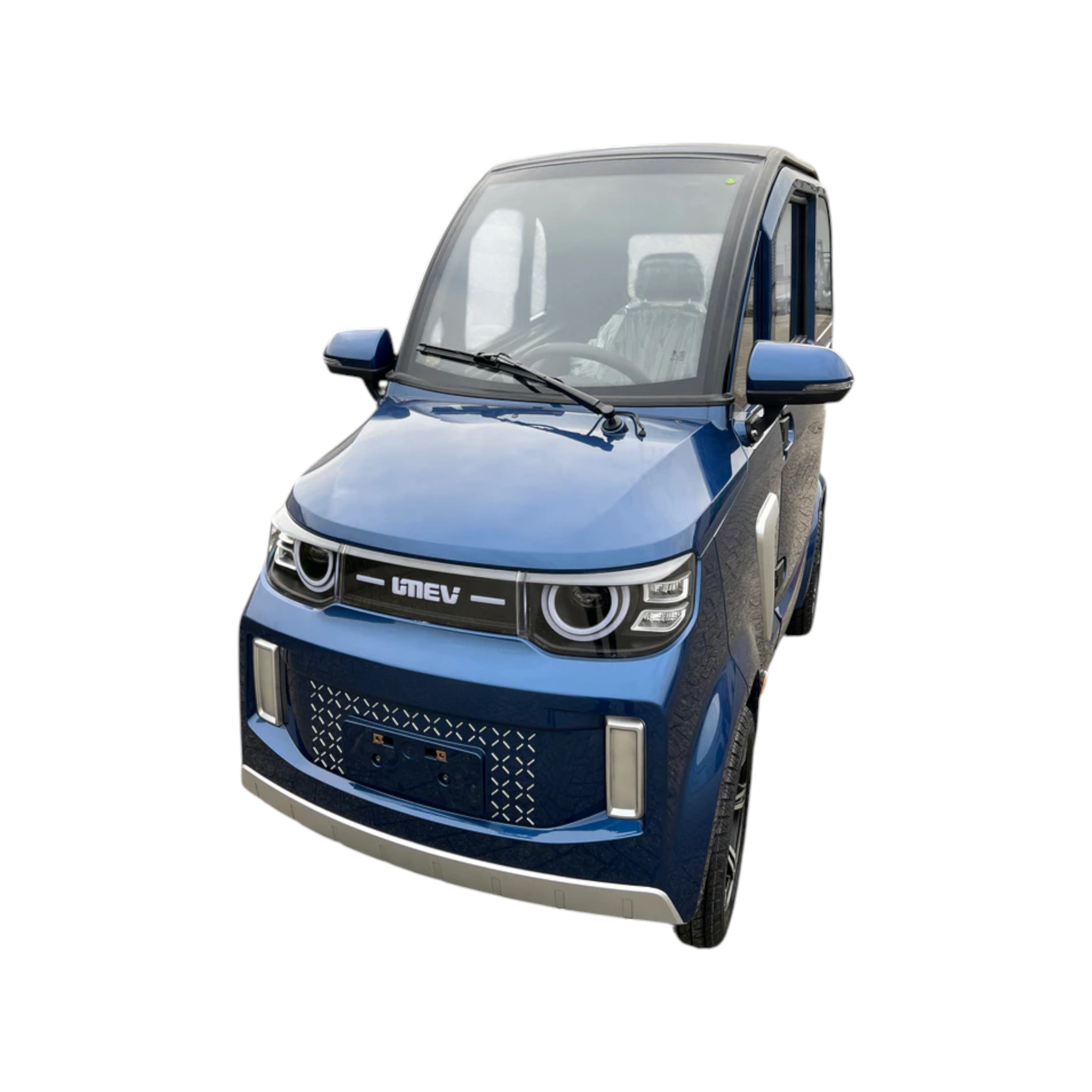 TTZ Electric invalidevoertuig 2.0 - Blauw - Elektrische invalide wagen rijbewijs vrij - 45 km/u - Canta auto - AE-trading