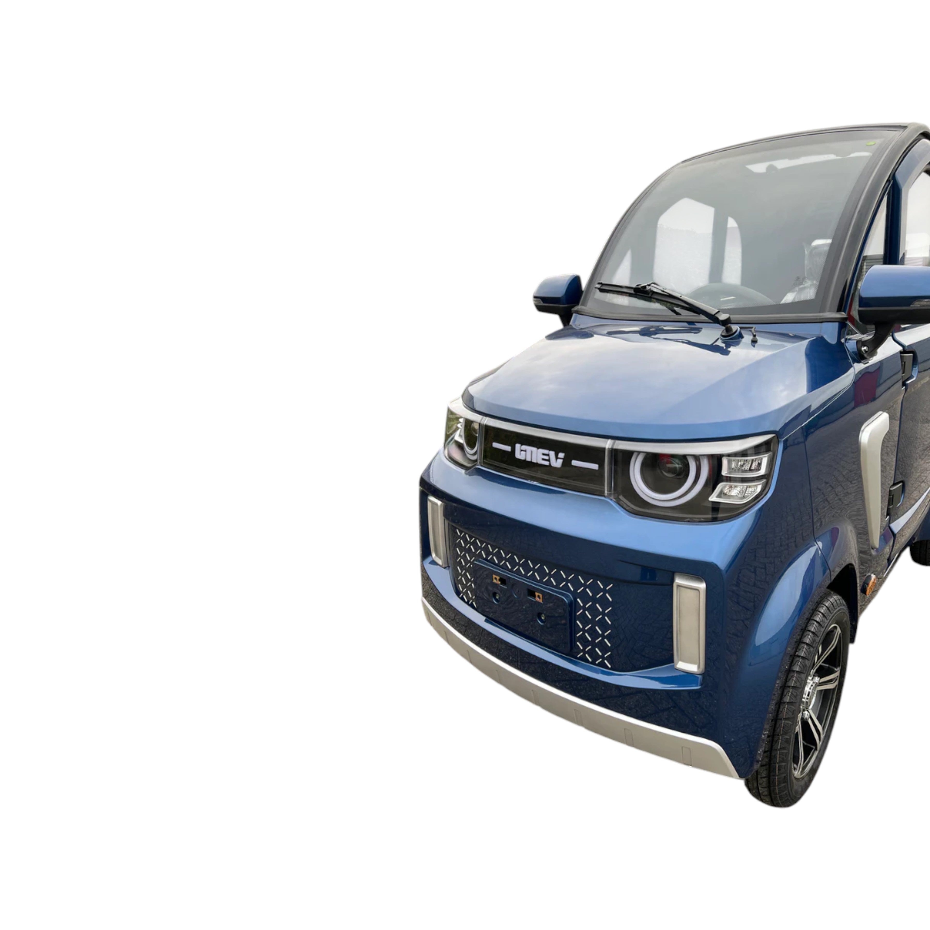 TTZ Electric invalidevoertuig 2.0 - Blauw - Elektrische invalide wagen rijbewijs vrij - 45 km/u - Canta auto - AE-trading