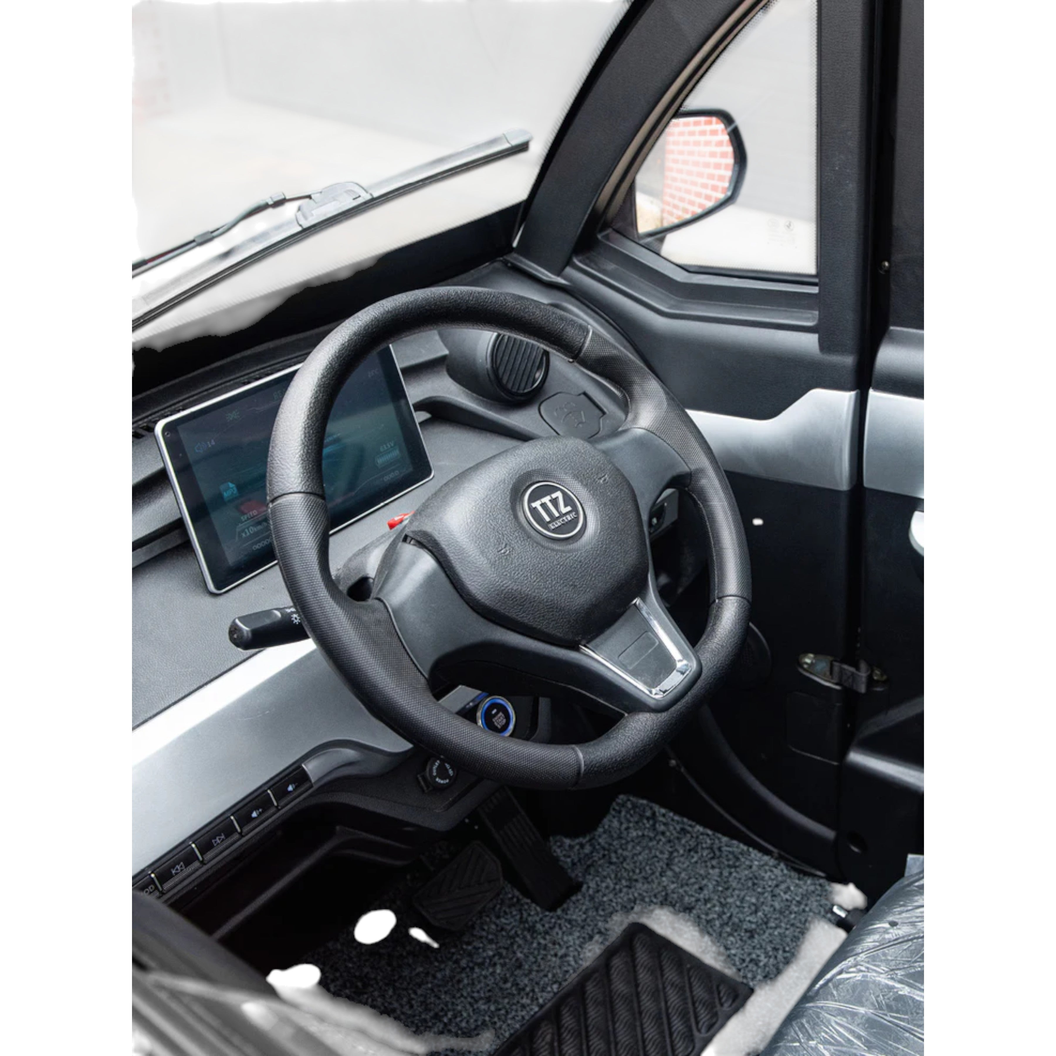 TTZ Electric invalidevoertuig 2.0 - Blauw - Elektrische invalide wagen rijbewijs vrij - 45 km/u - Canta auto - AE-trading